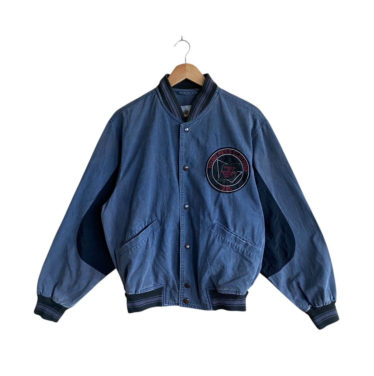 Vintage Vintage Japanese Brand Express Rally Bomber Jacket 1990s Size US M / EU 48-50 / 2 - 1 Thumbnail