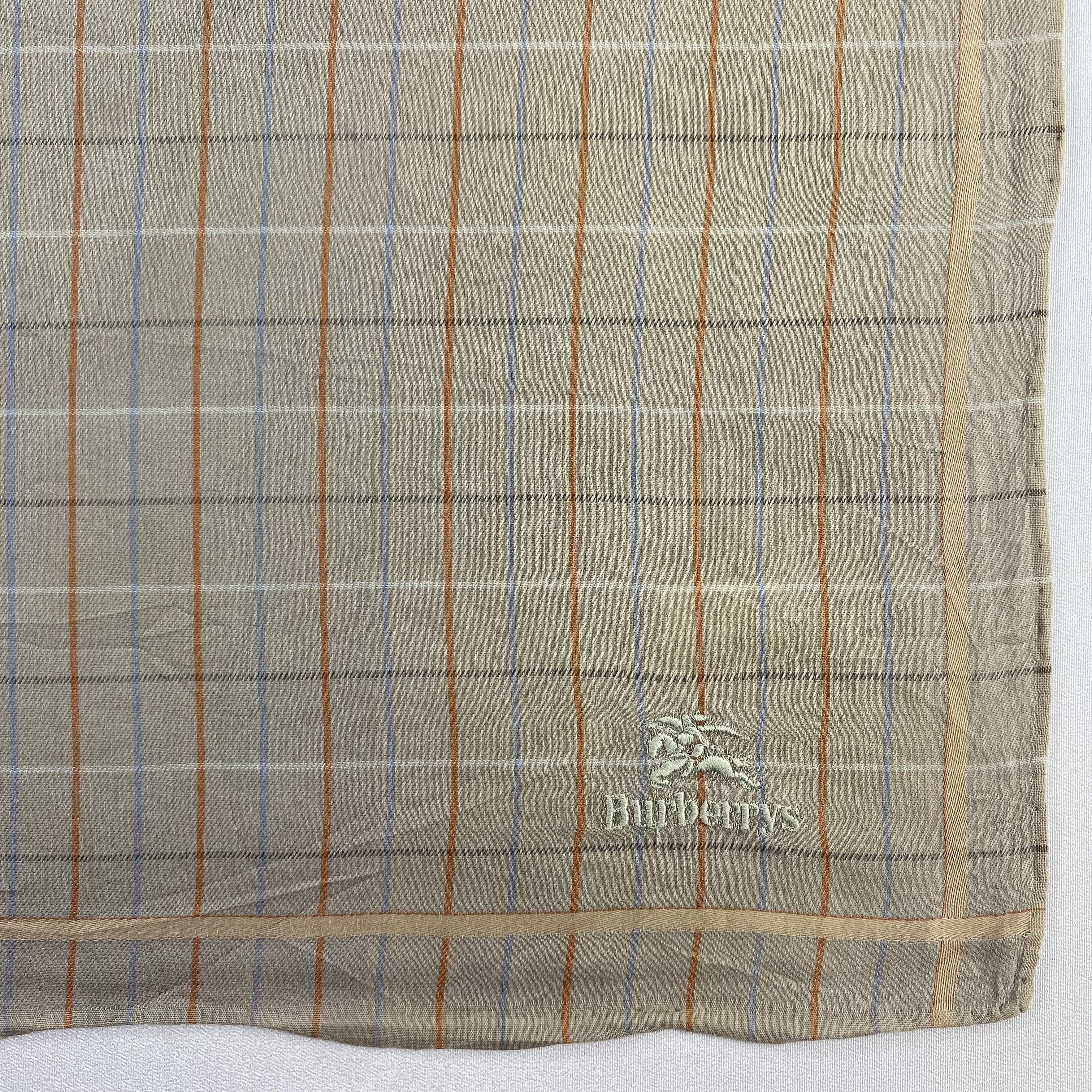 Burberry × Vintage Burberry Handkerchief / Neckerchief / Bandana-P1590 Size ONE SIZE - 3 Thumbnail