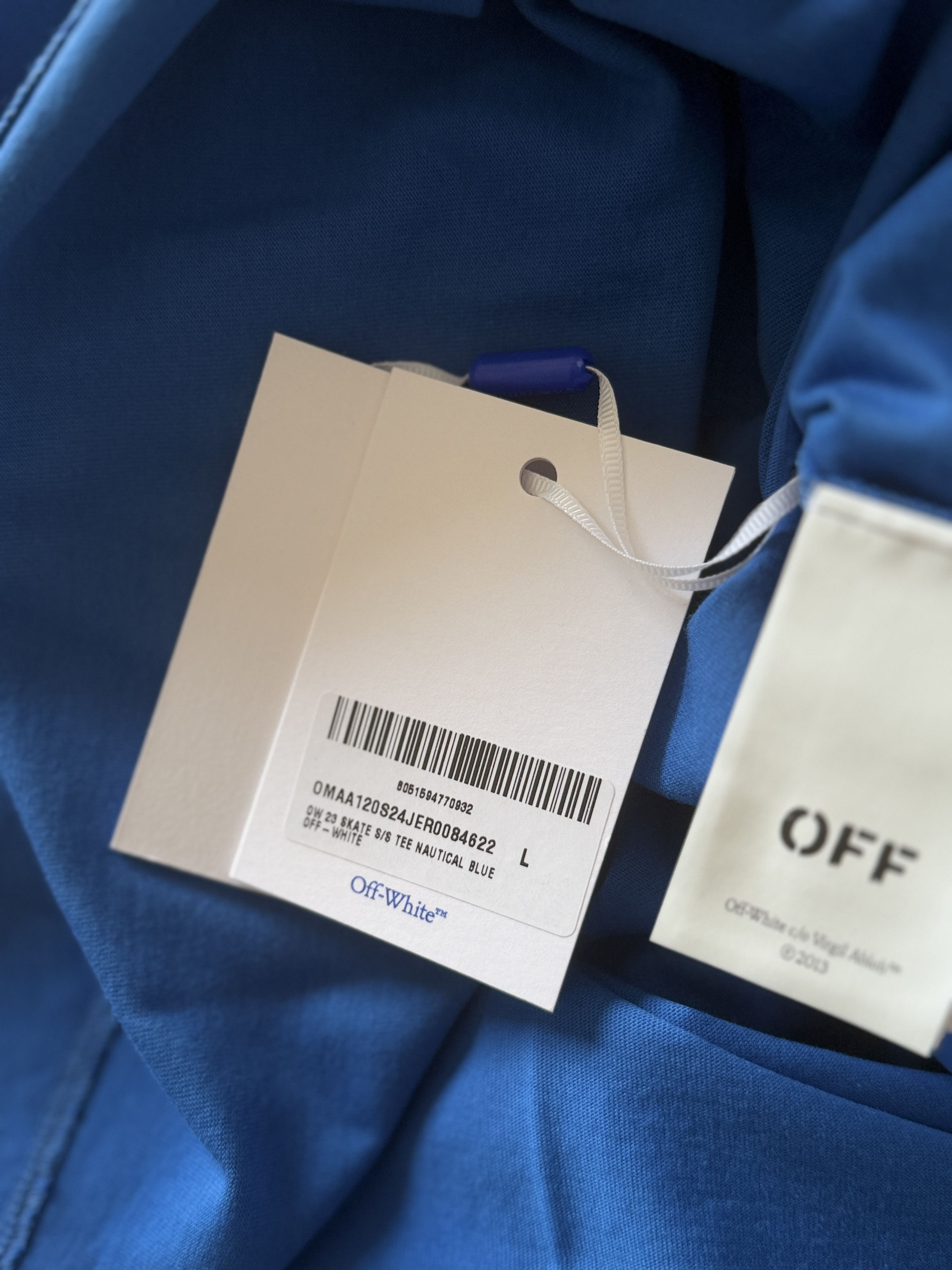 Off-White Off White Virgil Tshirts Size US L / EU 52-54 / 3 - 4 Thumbnail