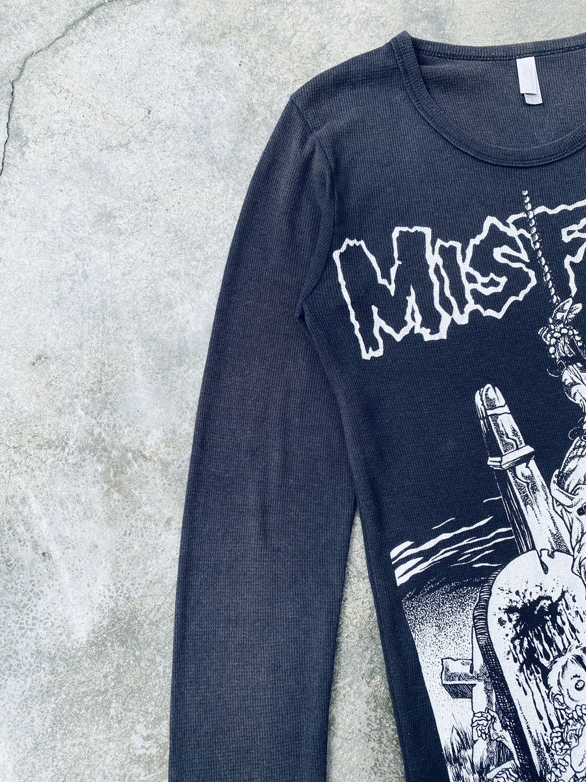 Band Tees Vintage Misfits Pushead Thermal Long Sleeve - Altered Size US S / EU 44-46 / 1 - 19 Thumbnail