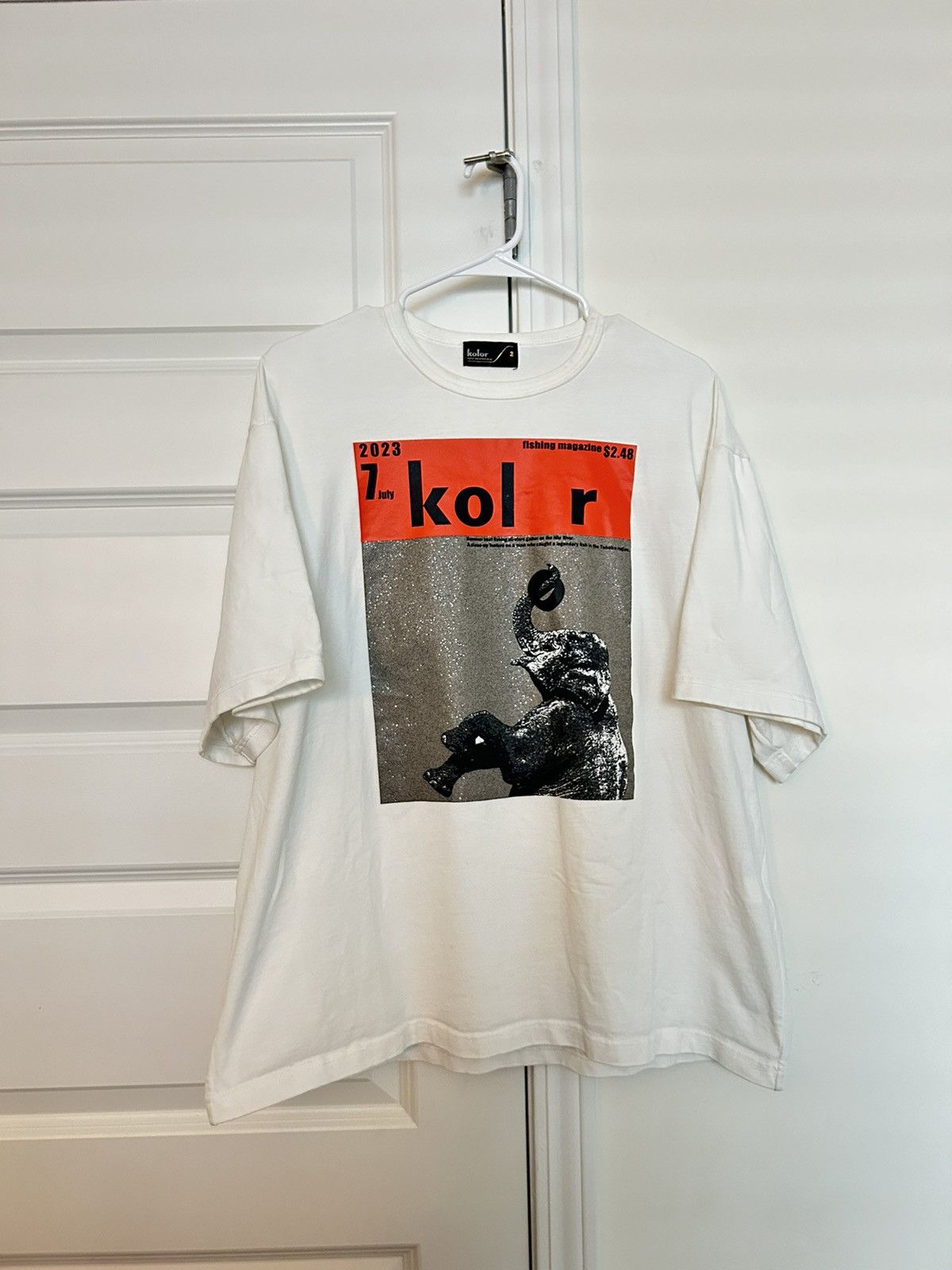 kolor BEACON リブニットドッキングTシャツ kolor BEACON リブニットドッキングTシャツ kolor beacon