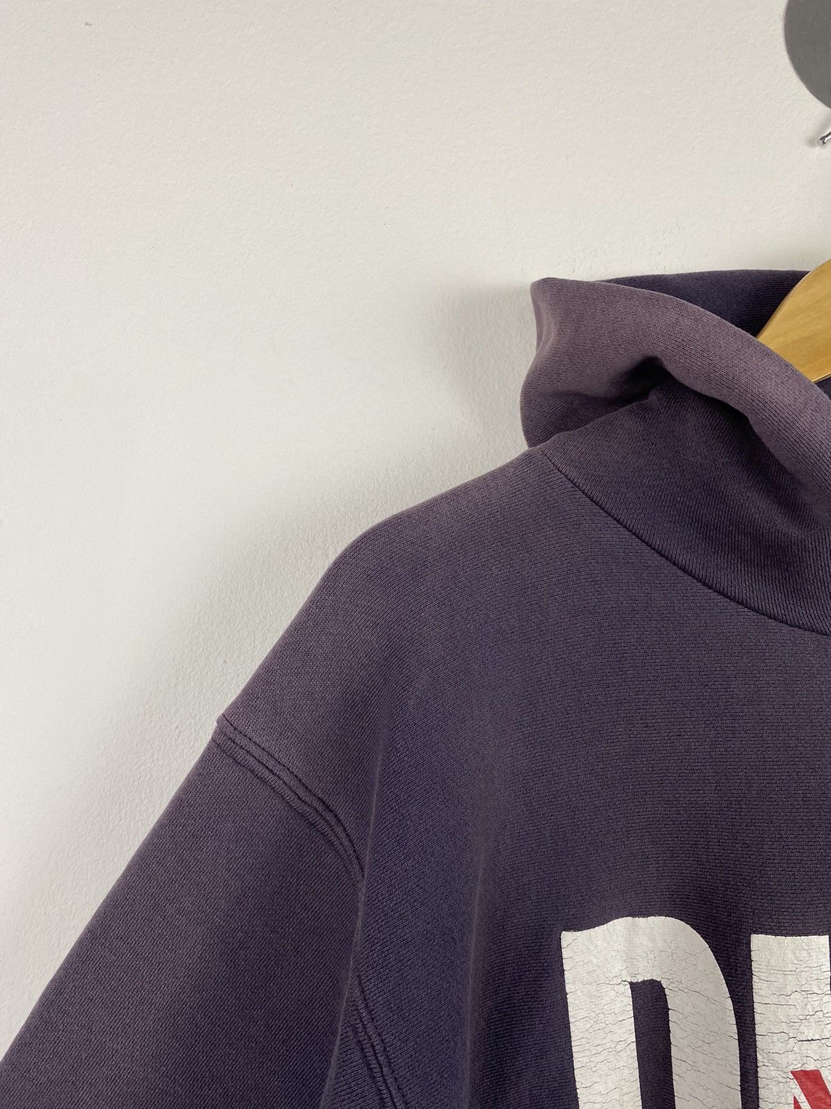 DKNY × Vintage Vintage 90s DKNY Pullover Hoodie Size US L / EU 52-54 / 3 - 4 Thumbnail