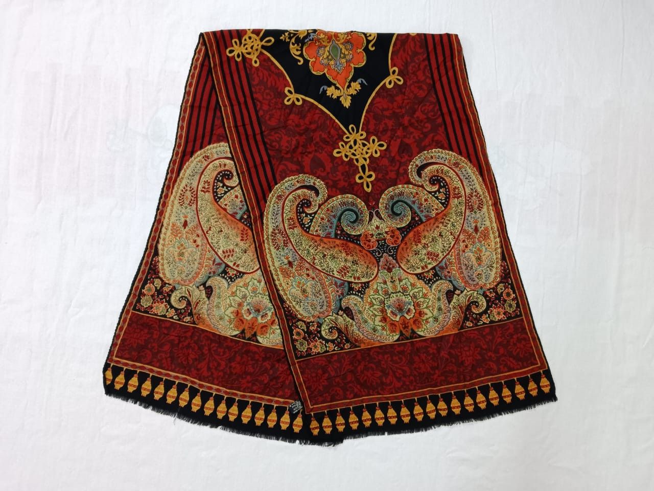 Etro Etro Muffler Scarf Paisley Design Size ONE SIZE - 2 Thumbnail