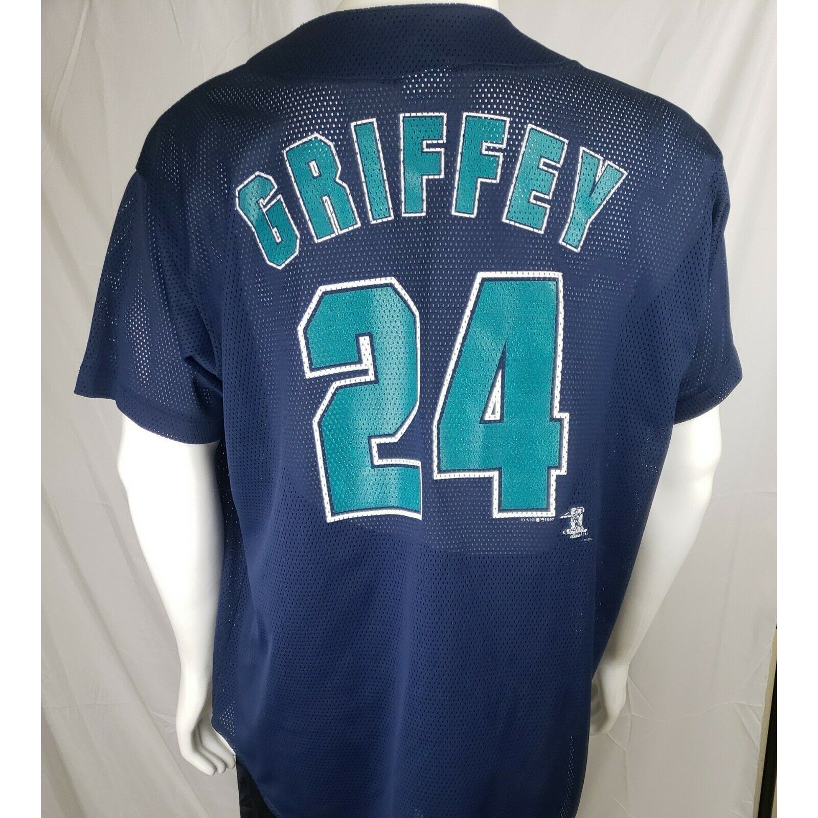 MLB Ken Griffey Jr Jersey Mens XL Seattle Mariners MLB Baseball Size US XL / EU 56 / 4 - 4 Thumbnail
