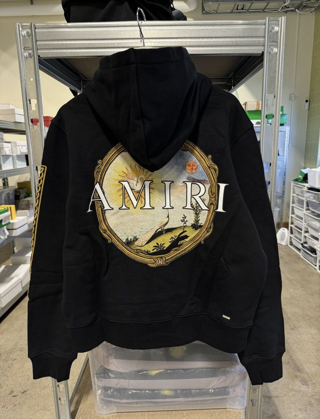 Amiri Amiri Vintage Collegiate Zip Hoodie NEW 1250$ | Grailed