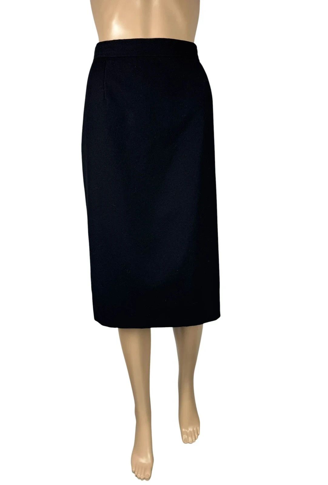 Valentino Valentino Vintage Skirt Knee-Length Wool size 16 Size 34" / US 12 / IT 48 - 2 Thumbnail