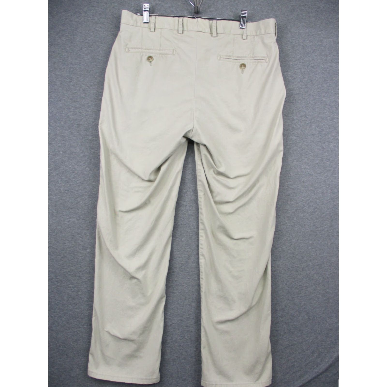 Peter Millar Peter Millar Pants Khaki Stretch Straight MF18B48 34 Regular Beige Mens Pants Size US 34 / EU 50 - 3 Thumbnail