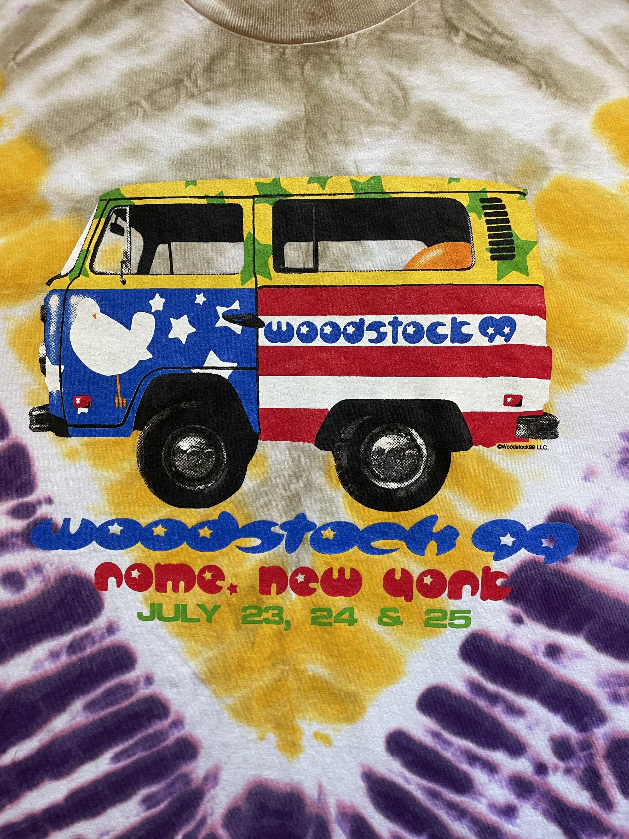 Band Tees × Vintage Vintage Woodstock 99 Shirt Size US XL / EU 56 / 4 - 5 Thumbnail