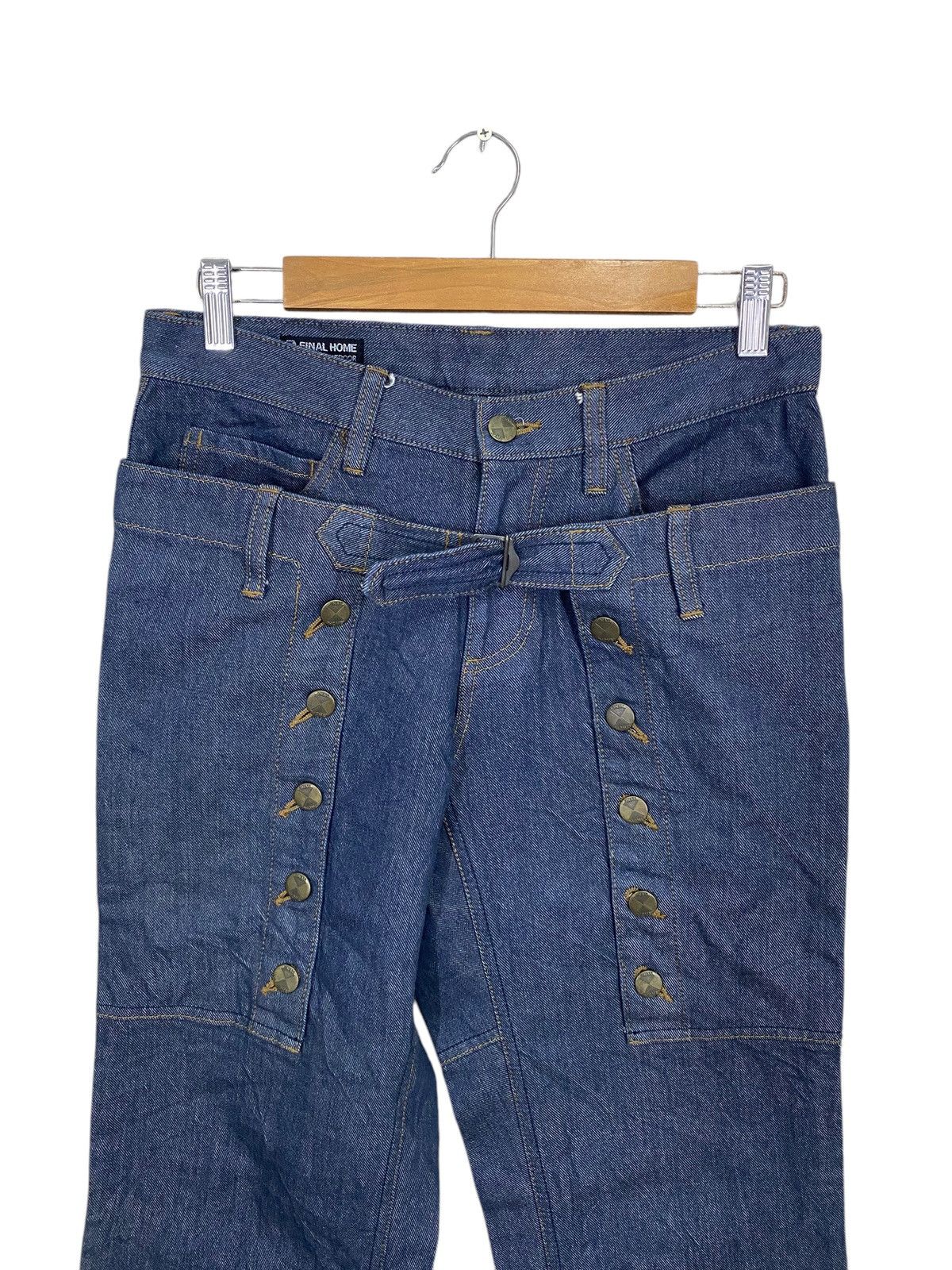 Final Home 🔥FINAL HOME🔥 DENIM PANTS UTILITY SURVIVAL TROUSER Size US 30 / EU 46 - 2 Thumbnail