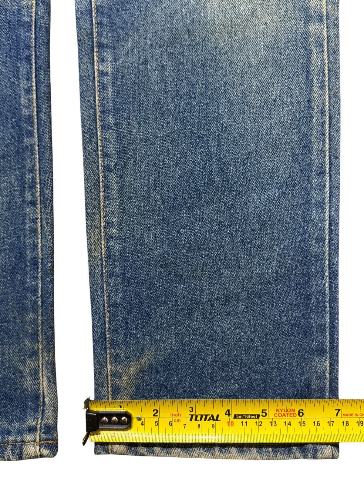 Edwin Vintage 90s Edwin Made In Italy Mud Wash Faded Whisker Style Size US 28 / EU 44 - 16 Thumbnail