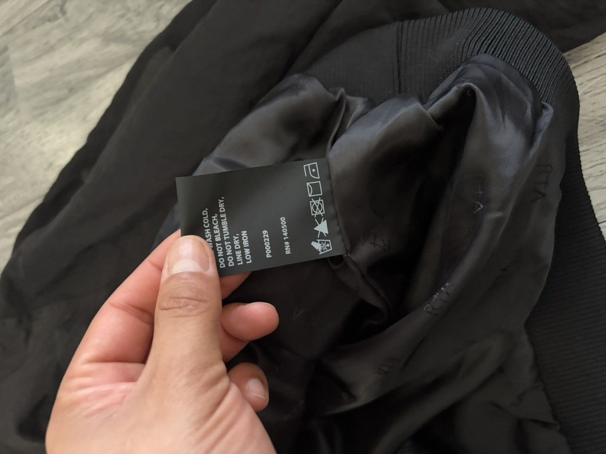 Rta RtA Black Women's Bomber Jacket with Silver Hardware NWT Size XXL / US 16-18 / IT 52-54 - 9 Thumbnail