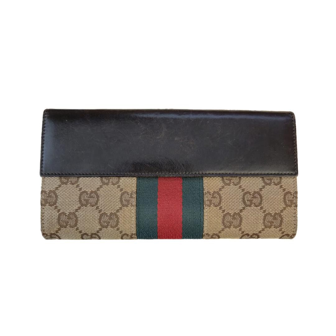 Gucci Gucci Jackie Vintage GG Canvas Wallet Size ONE SIZE - 2 Thumbnail