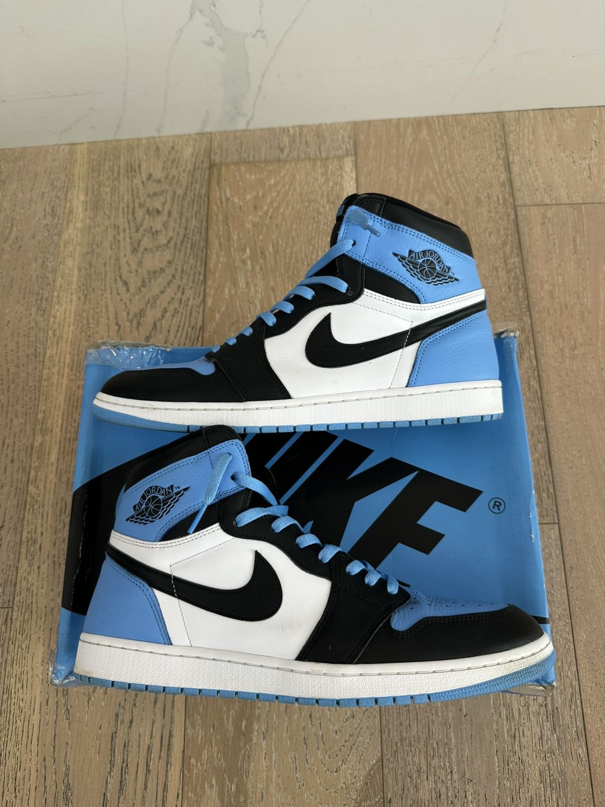 Jordan Brand Jordan 1 Retro High OG UNC Toe Size US 14 / EU 47 - 4 Thumbnail