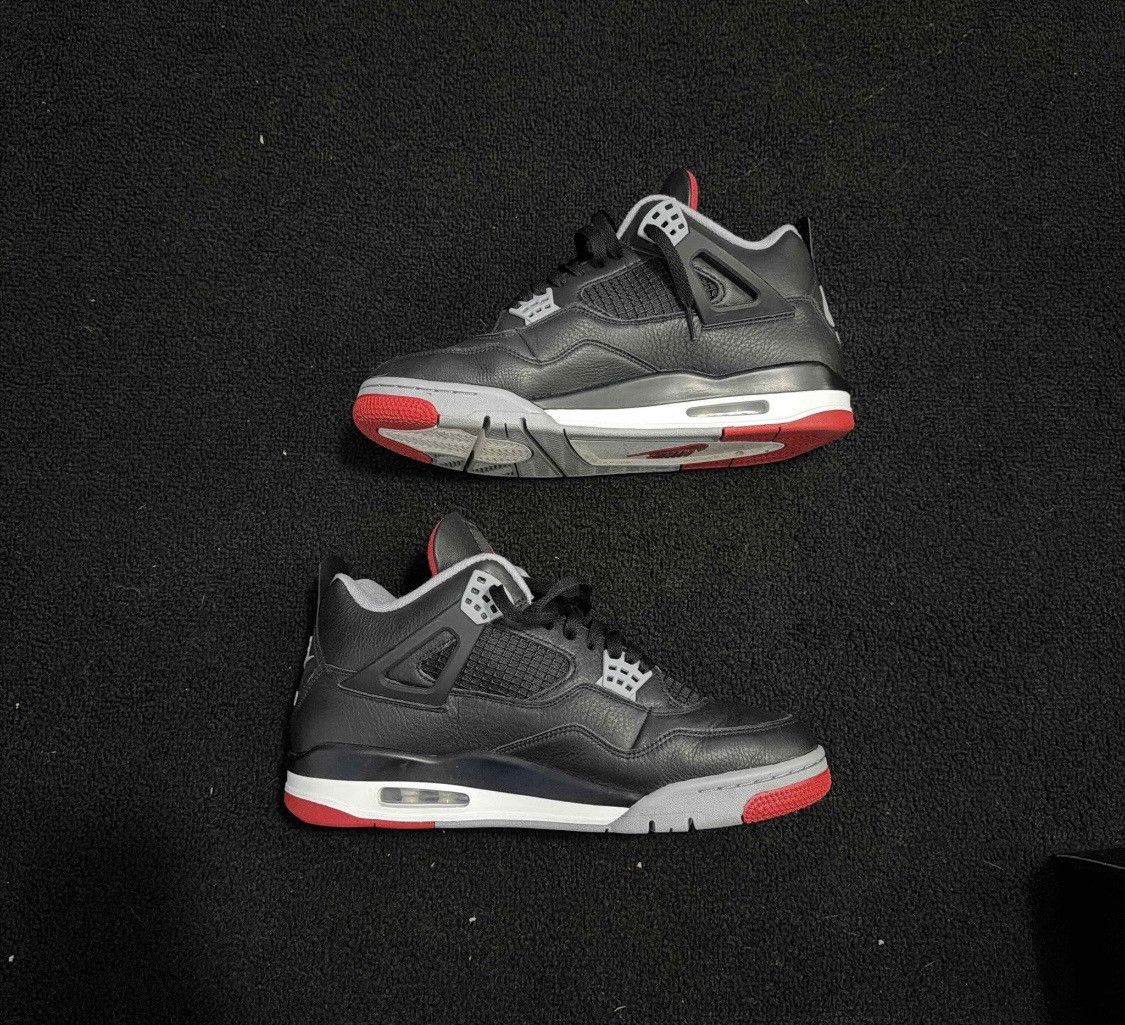 Jordan Brand Air Jordan 4 ‘Bred Reimagined’ Size US 11.5 / EU 44-45 - 2 Thumbnail