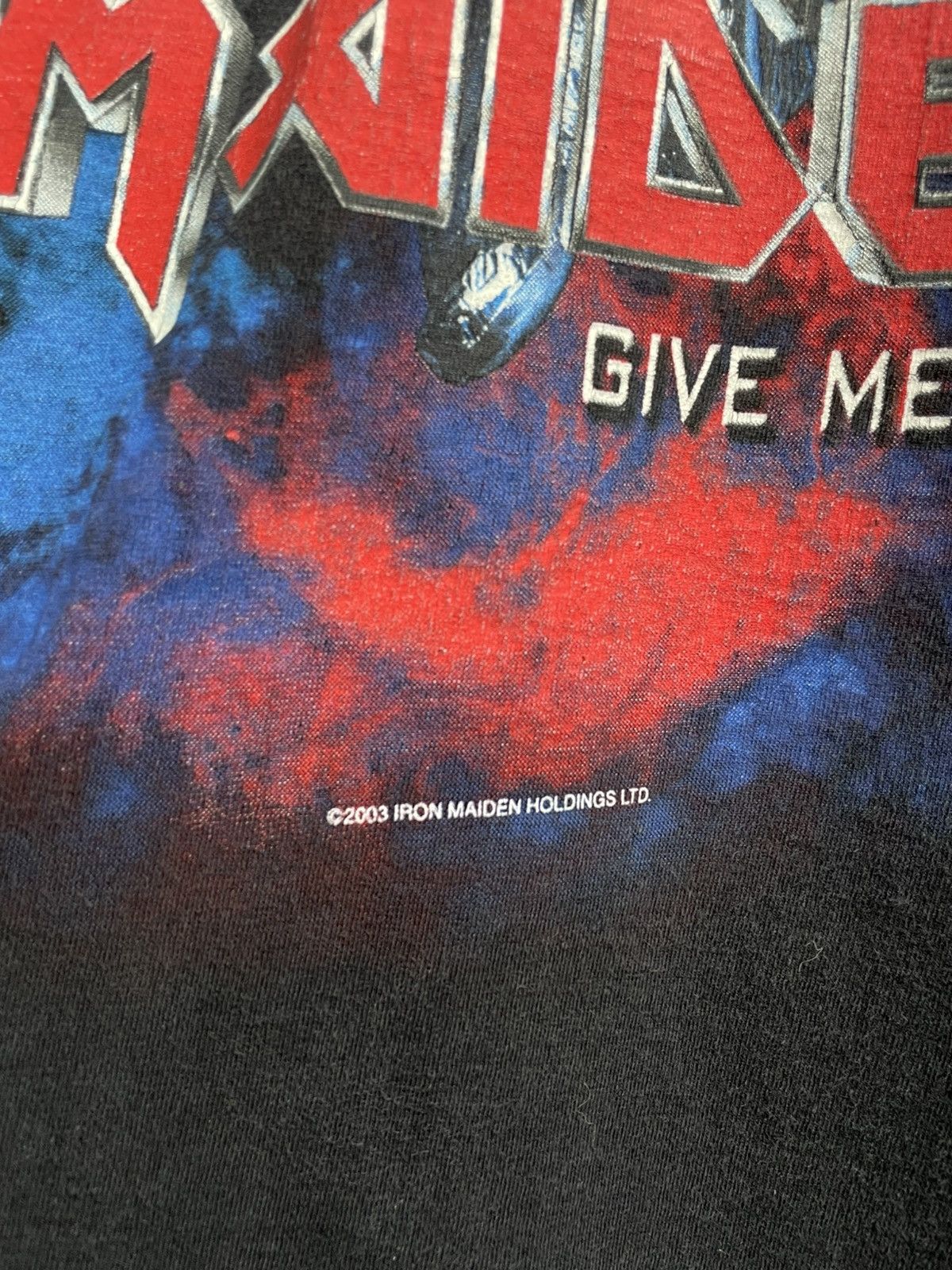 Iron Maiden Vintage 2003 Tour tee Iron Maiden t shirt Size US XL / EU 56 / 4 - 3 Thumbnail