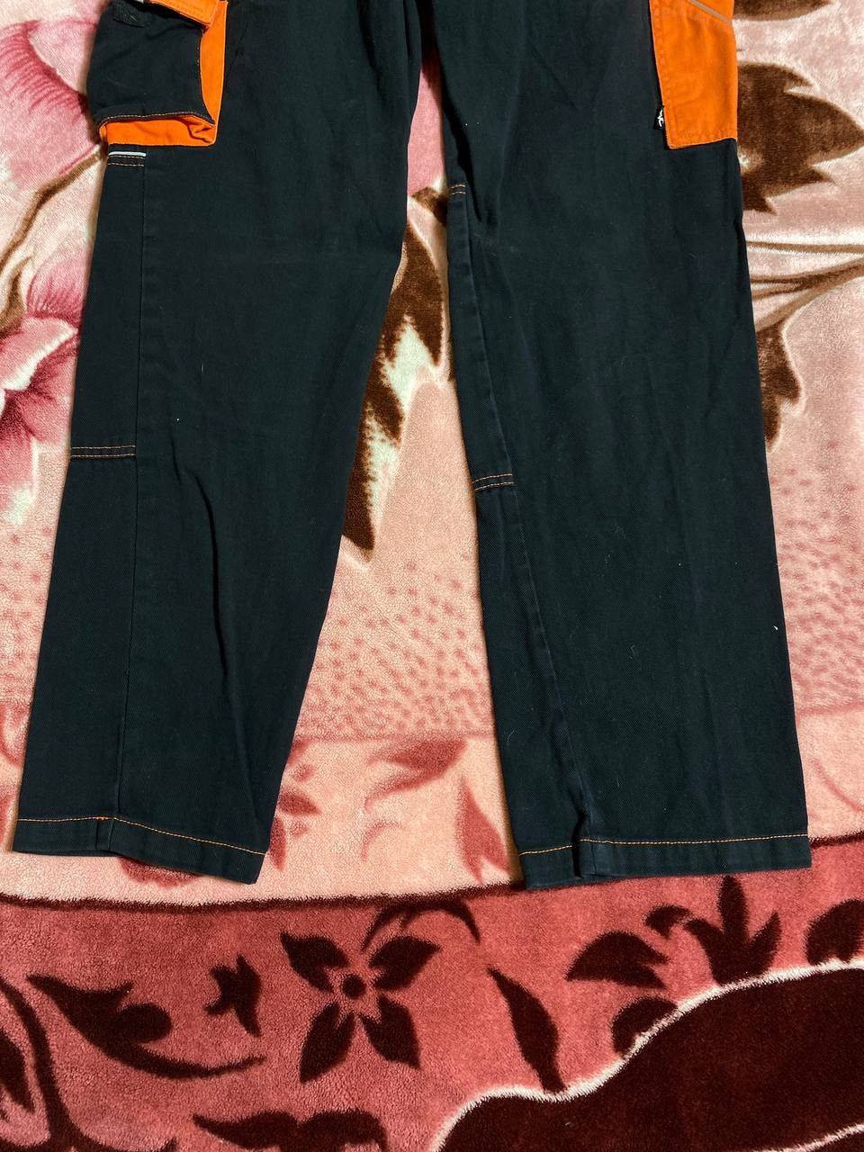 Japanese Brand Crazy Dirty Baggy Cargo Pants muitipocked Avant Garde Style Size US 32 / EU 48 - 14 Thumbnail