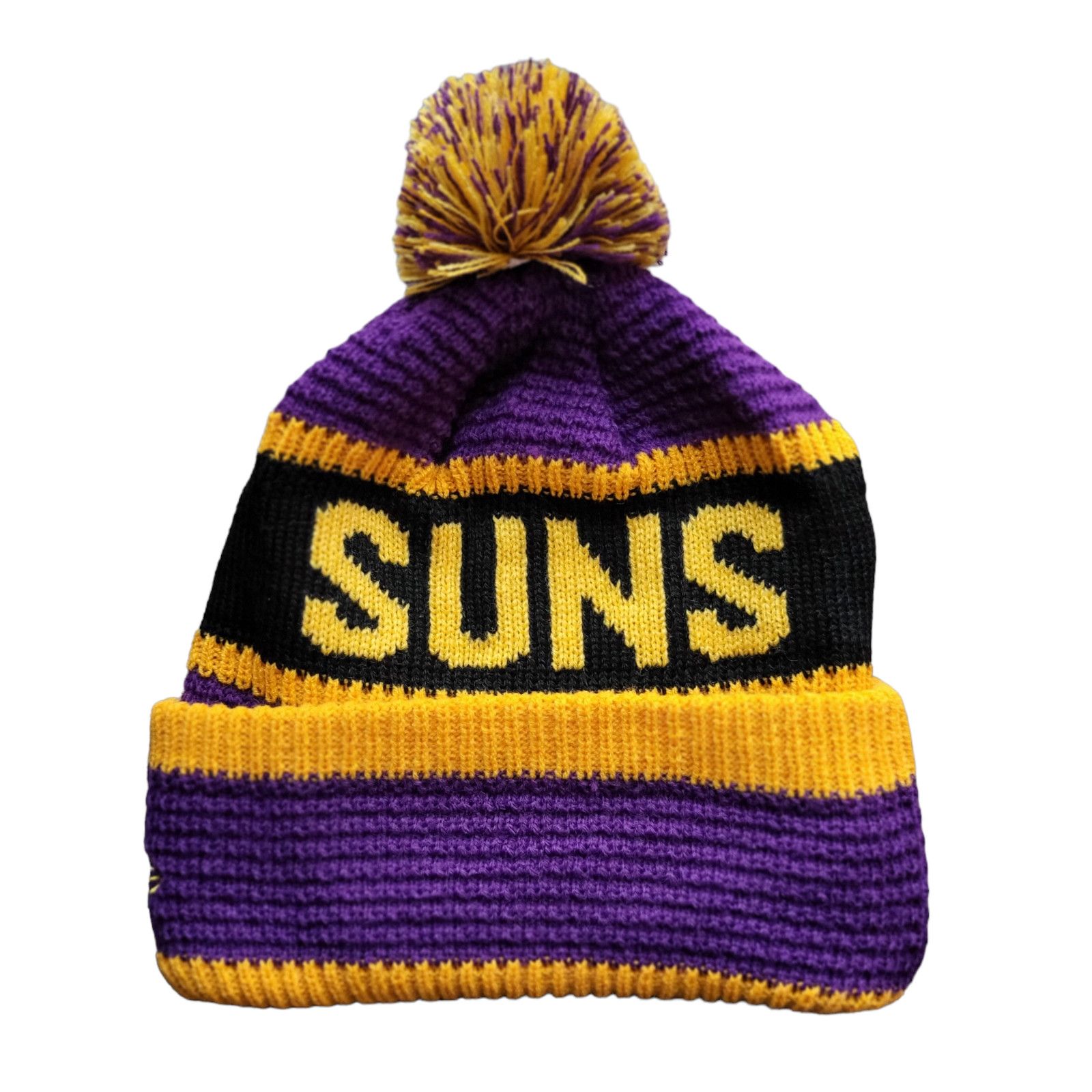 Other NWT Phoenix Suns Waffle Knit Sports Pom Beanie Fleece Lined Size ONE SIZE - 5 Thumbnail