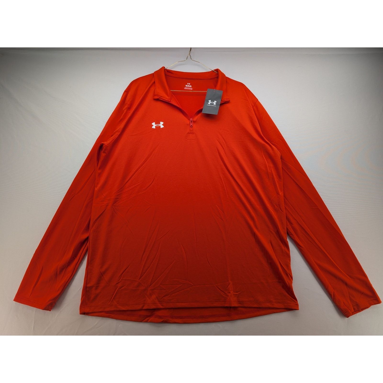 Under Armour NWT Under Armour UA Tech Men's Team Tech Long Sleeve 1/4 Zip Size US L / EU 52-54 / 3 - 3 Thumbnail