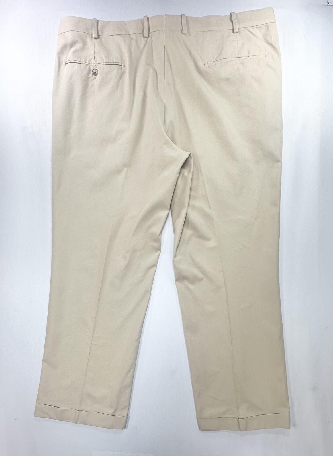 Tom James Tom James Royal Classic Tailored Dress Pants Beige Men 40/28 Size US 40 / EU 56 - 2 Thumbnail