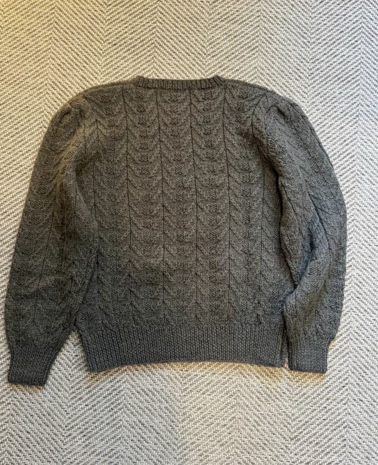 Ralph Lauren Ralph Lauren Hand-Knit Texture Wool Sweater K24 Size L / US 10 / IT 46 - 6 Thumbnail