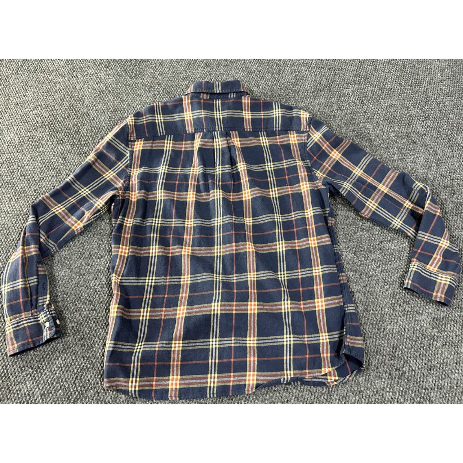 johnnie-O johnnie-O Shirt Mens Large Blue Plaid Flannel Long Sleeve Button Front Casual Size US L / EU 52-54 / 3 - 6 Thumbnail