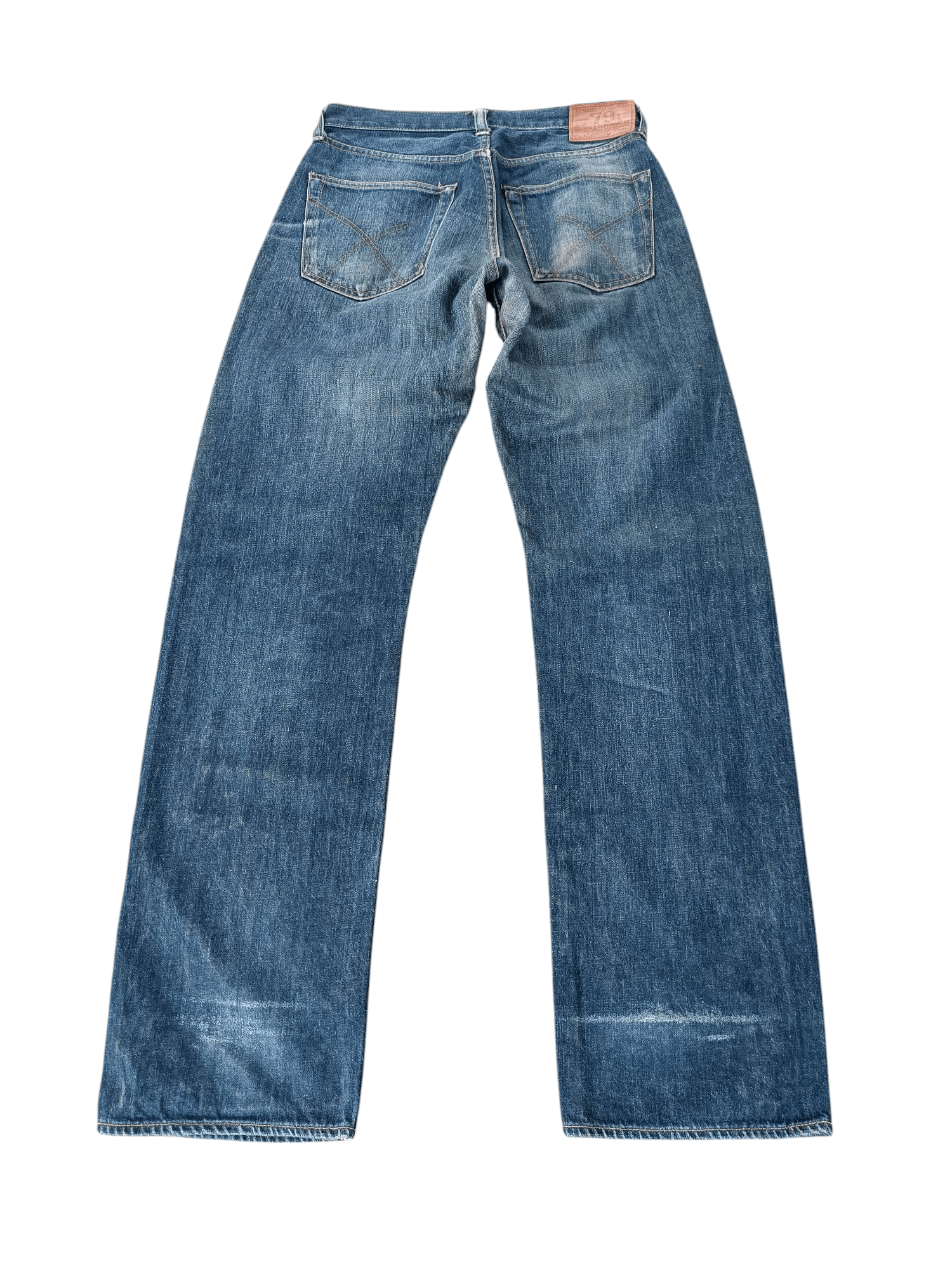 Japanese Brand Japanese Brand Batsu Denim 79 Lot J001 Selvedge Denim E199 Size US 30 / EU 46 - 10 Thumbnail