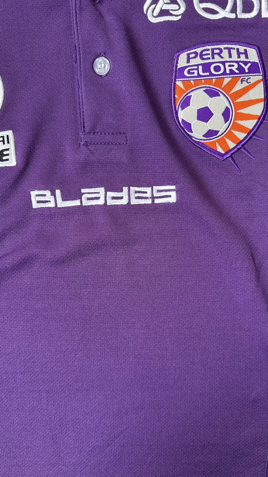 Vintage PERTH GLORY HYUNDAI A-LEAGUE POLO JERSEY Size US M / EU 48-50 / 2 - 4 Thumbnail