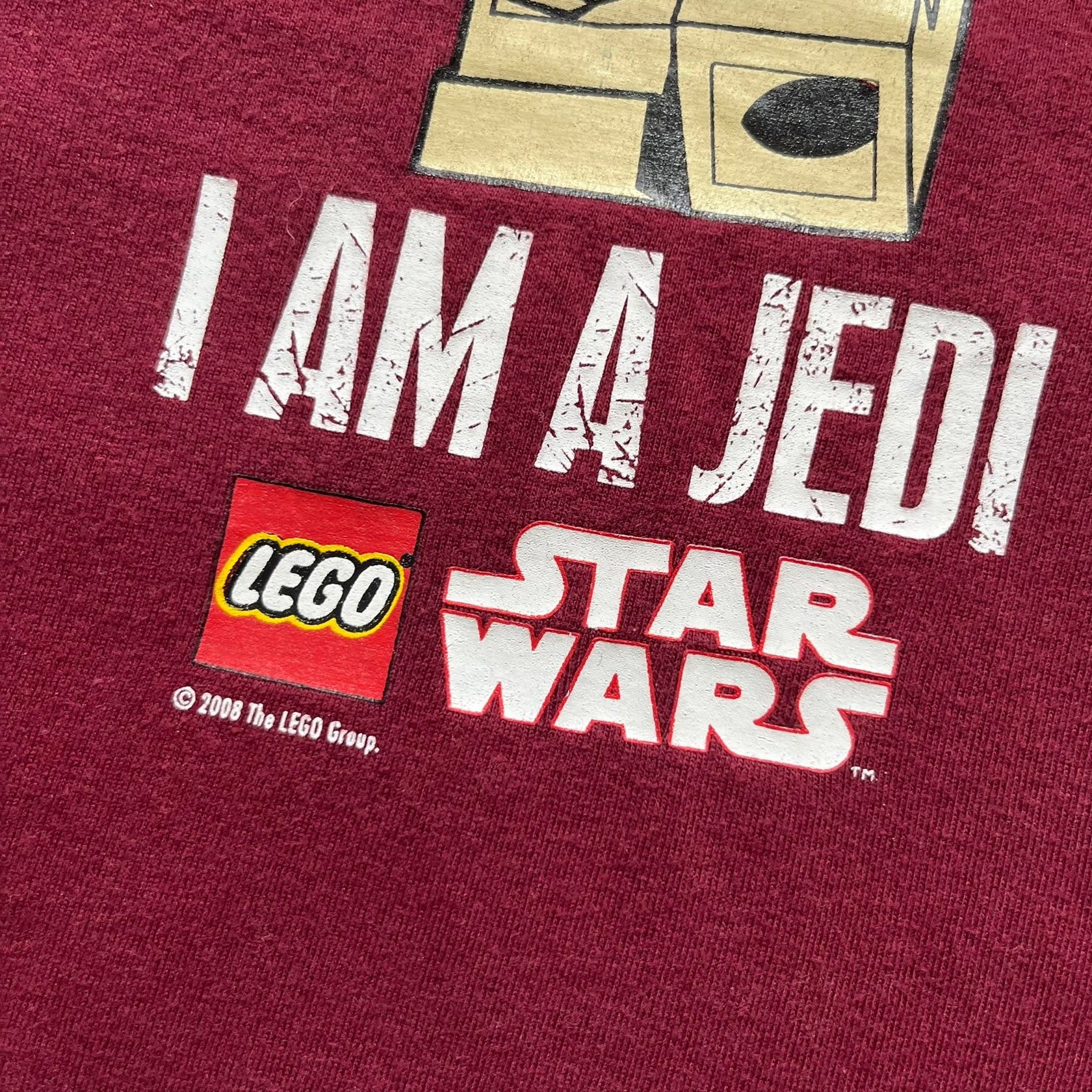 LEGO Lego Star Wars 2008 "I Am a Jedi" Tee (Medium) Size US M / EU 48-50 / 2 - 3 Thumbnail