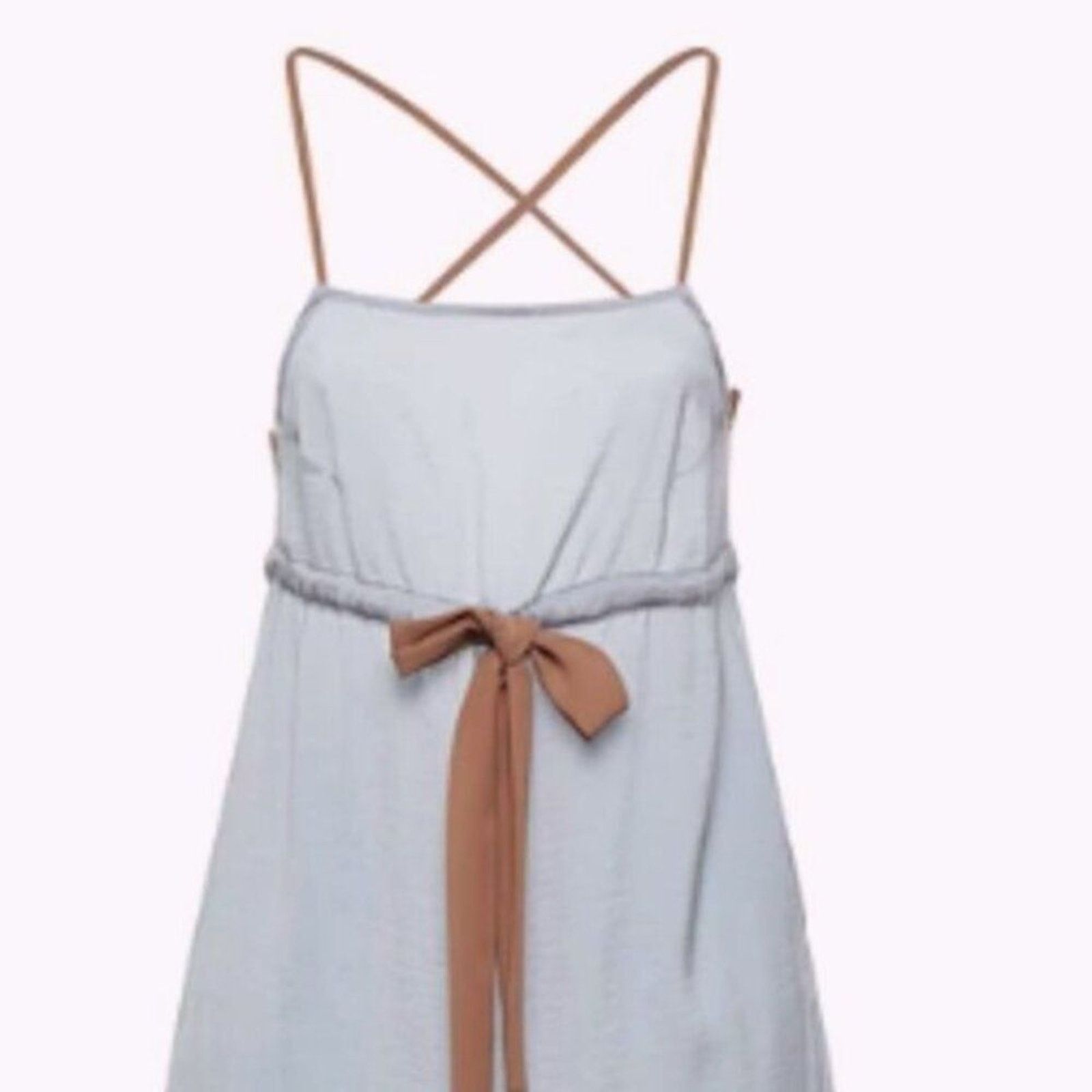 For Love & Lemons For Love and Lemons slip dress sky blue M Size M / US 6-8 / IT 42-44 - 7 Thumbnail