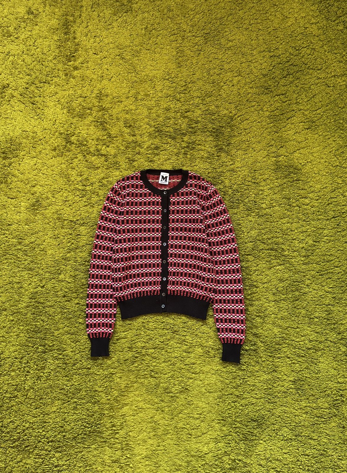 Designer × Missoni Missoni coloured cardigan sweater Size S / US 4 / IT 40 - 1 Thumbnail