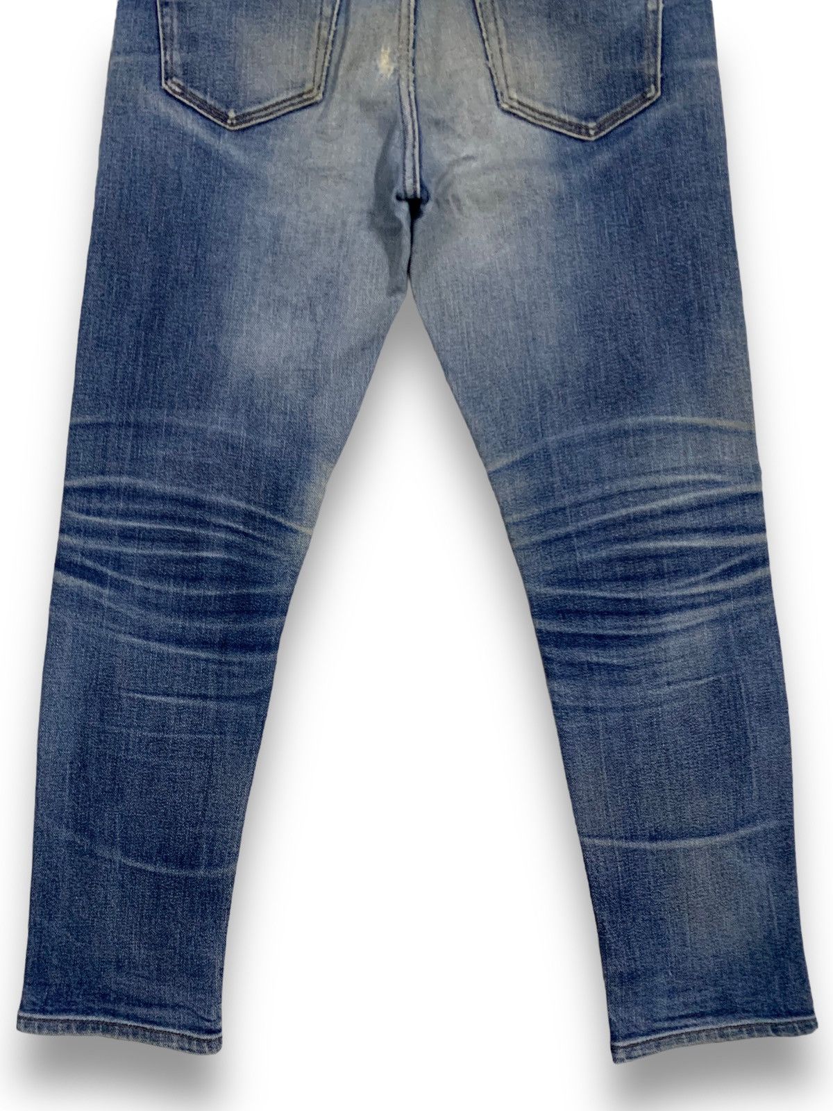 Uniqlo Vintage Uniqlo Selvedge Dirty Mud Washed Distressed Jeans Size US 30 / EU 46 - 15 Thumbnail