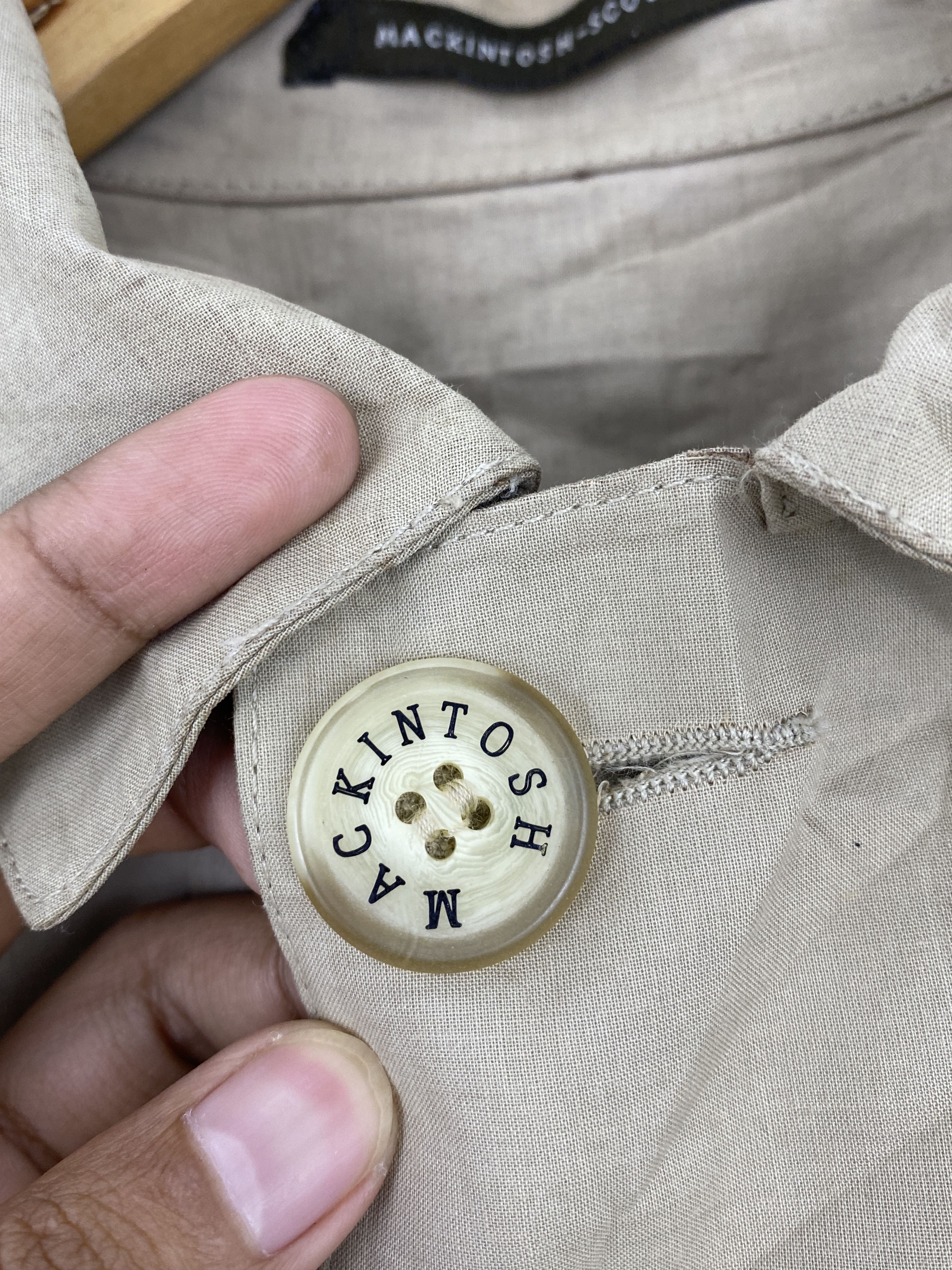 Mackintosh Vintage Mackintosh Made In Scottland Trench Coat J1940 Size US XXS / EU 40 - 12 Thumbnail