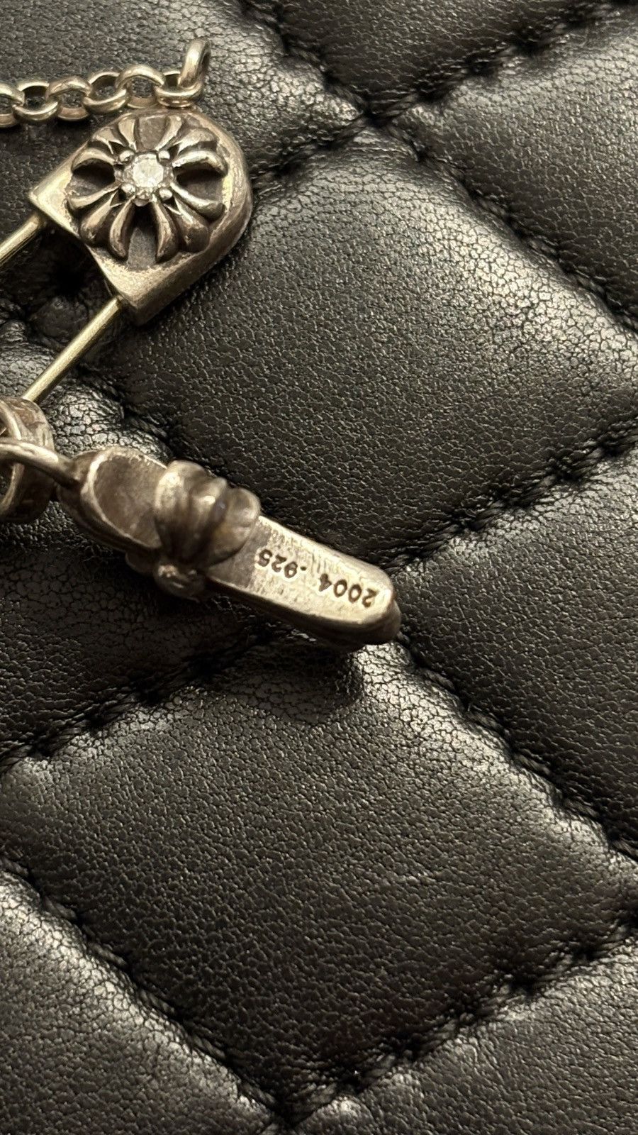 Chrome Hearts Chrome Hearts Diamond Babyfat Ring Silver Size ONE SIZE - 9 Thumbnail