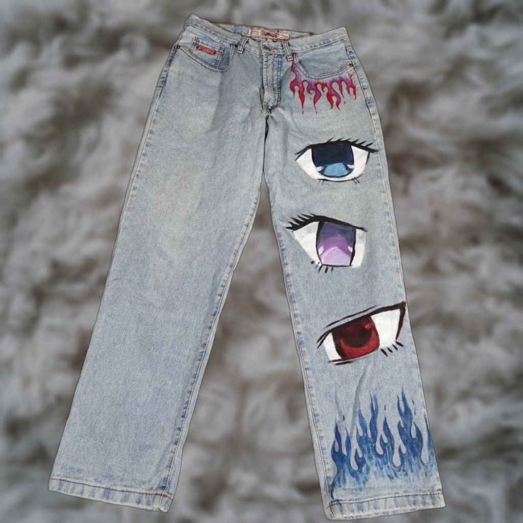 Vintage VINTAGE Hydraulic Women’s Jeans Pants 32 Relaxed Fit High Rise Light Wash Art 90s Fall Summer Size 24" / US 00 / IT 34 - 1 Thumbnail