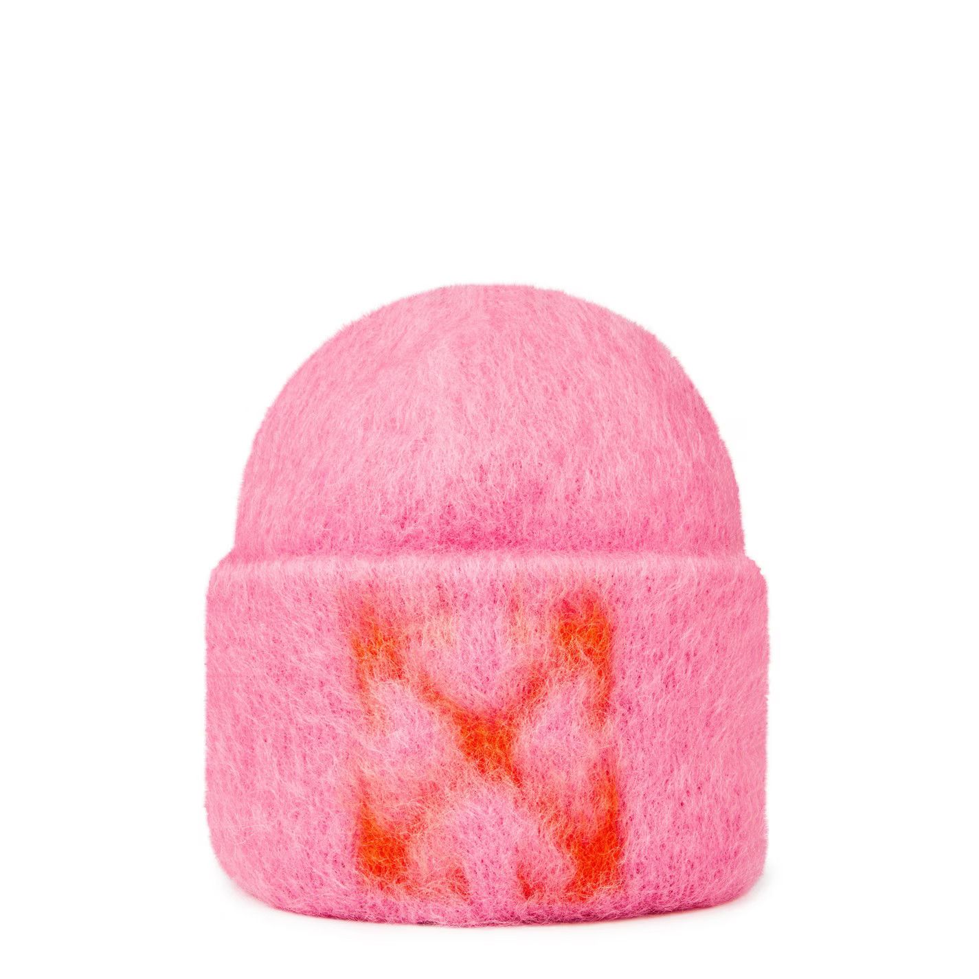 Off-White o1g2r1mq0125 Size: OS / Beanie Hat / Cap in Pink Size ONE SIZE - 1 Thumbnail