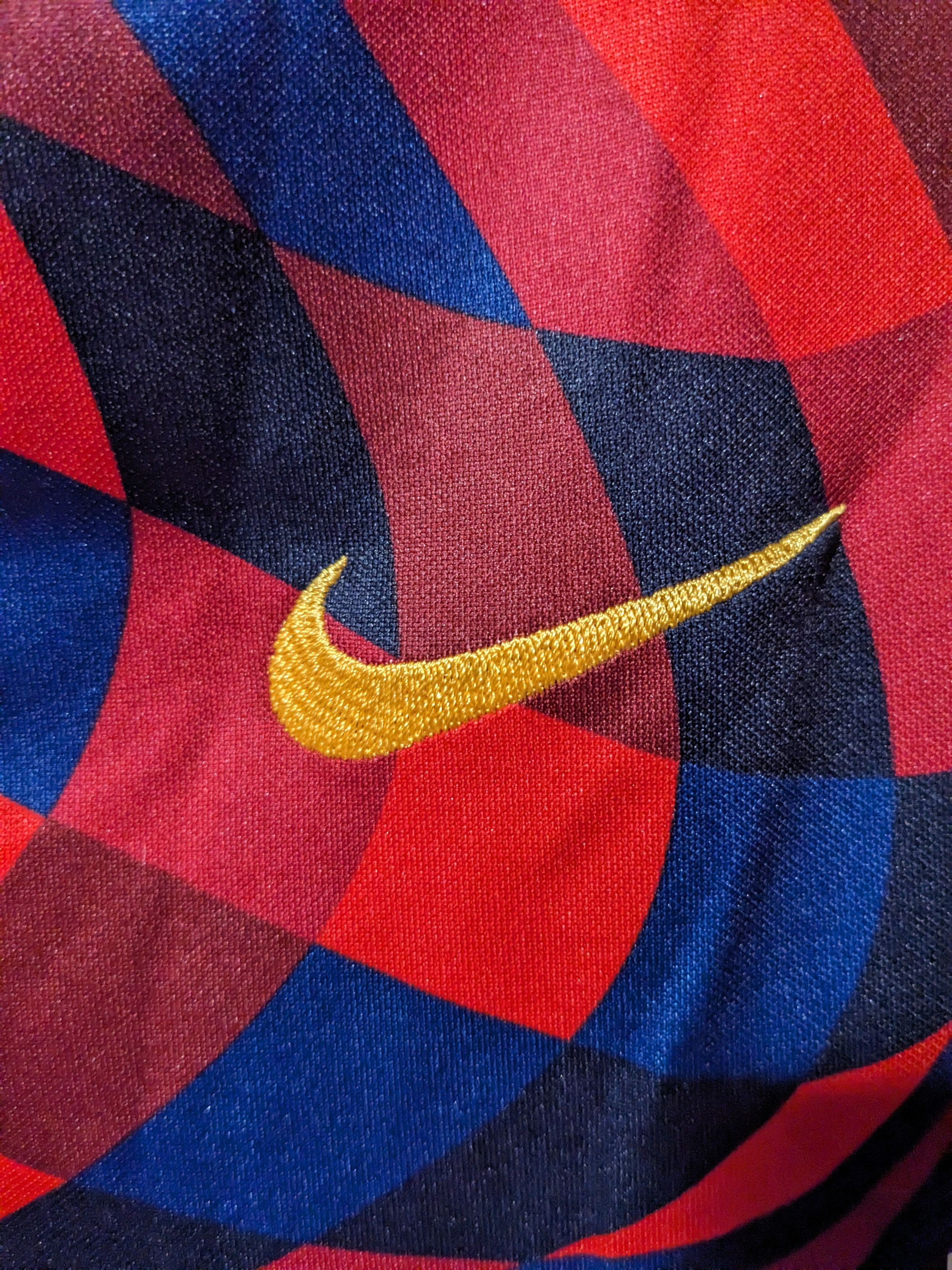 Nike Nike Barcelona Rakuten Warm Up Dri-Fit Medium Jersey Size US M / EU 48-50 / 2 - 4 Thumbnail