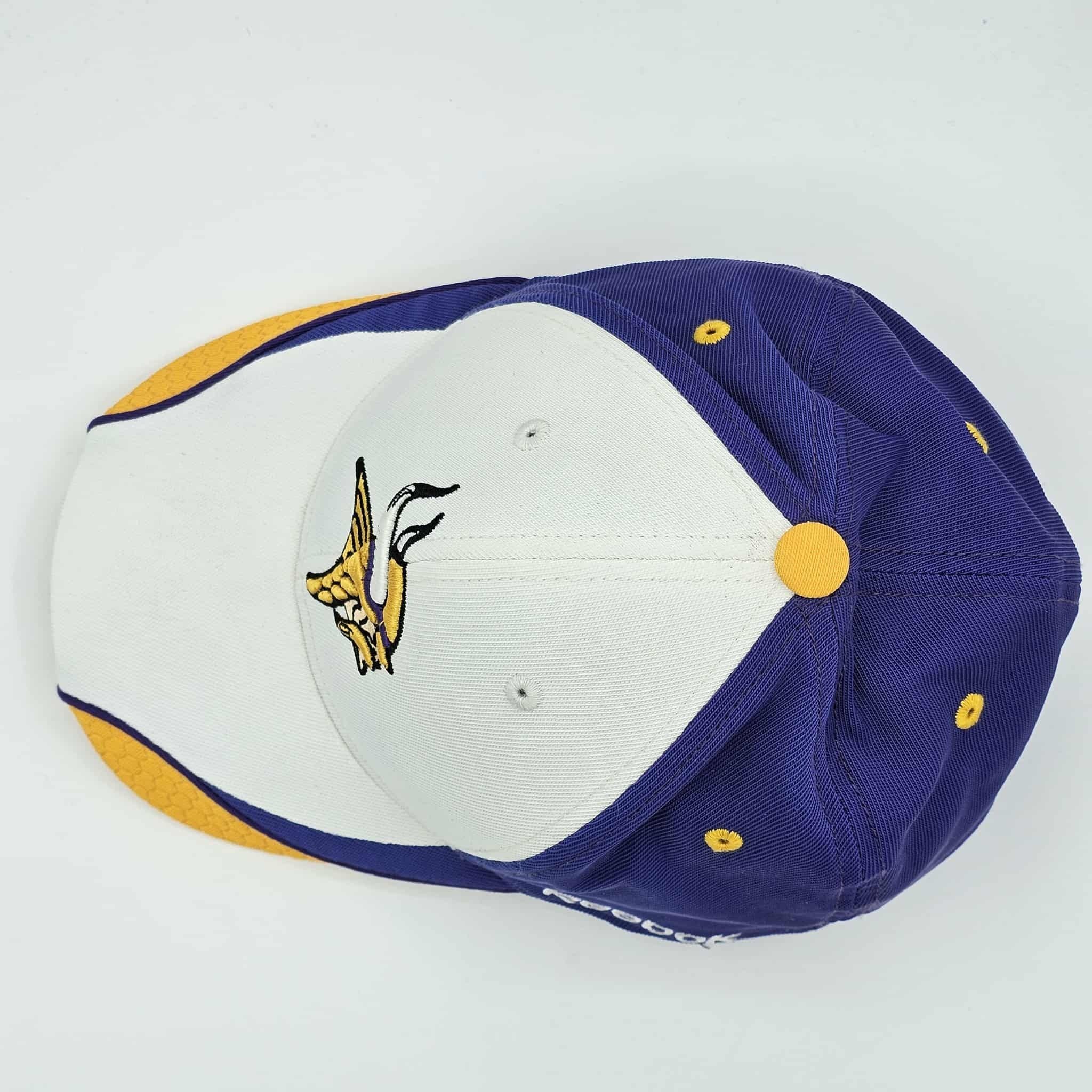 NFL Minnesota Vikings Vintage Y2K Reebok On Field Hat Size ONE SIZE - 7 Thumbnail