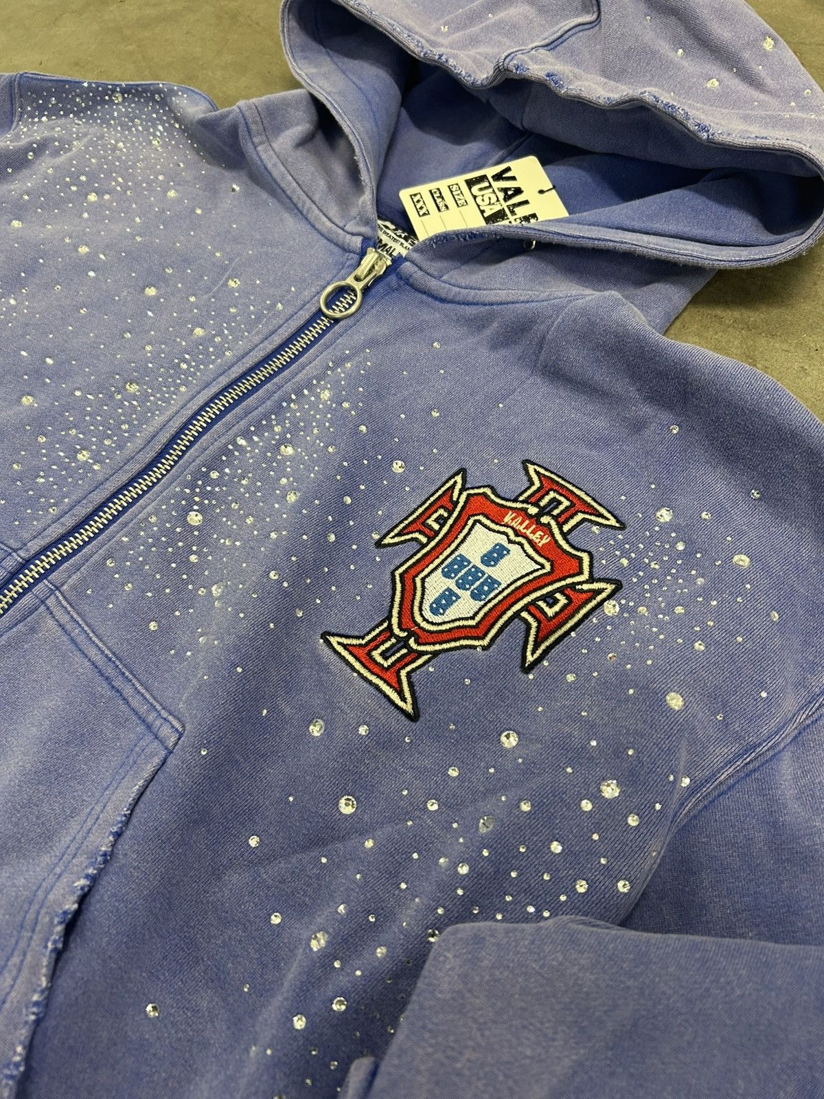 Vale Vale Forever Valley Dreams Blue Cluster Pluto Zip Up Hoodie Size US XXL / EU 58 / 5 - 3 Thumbnail