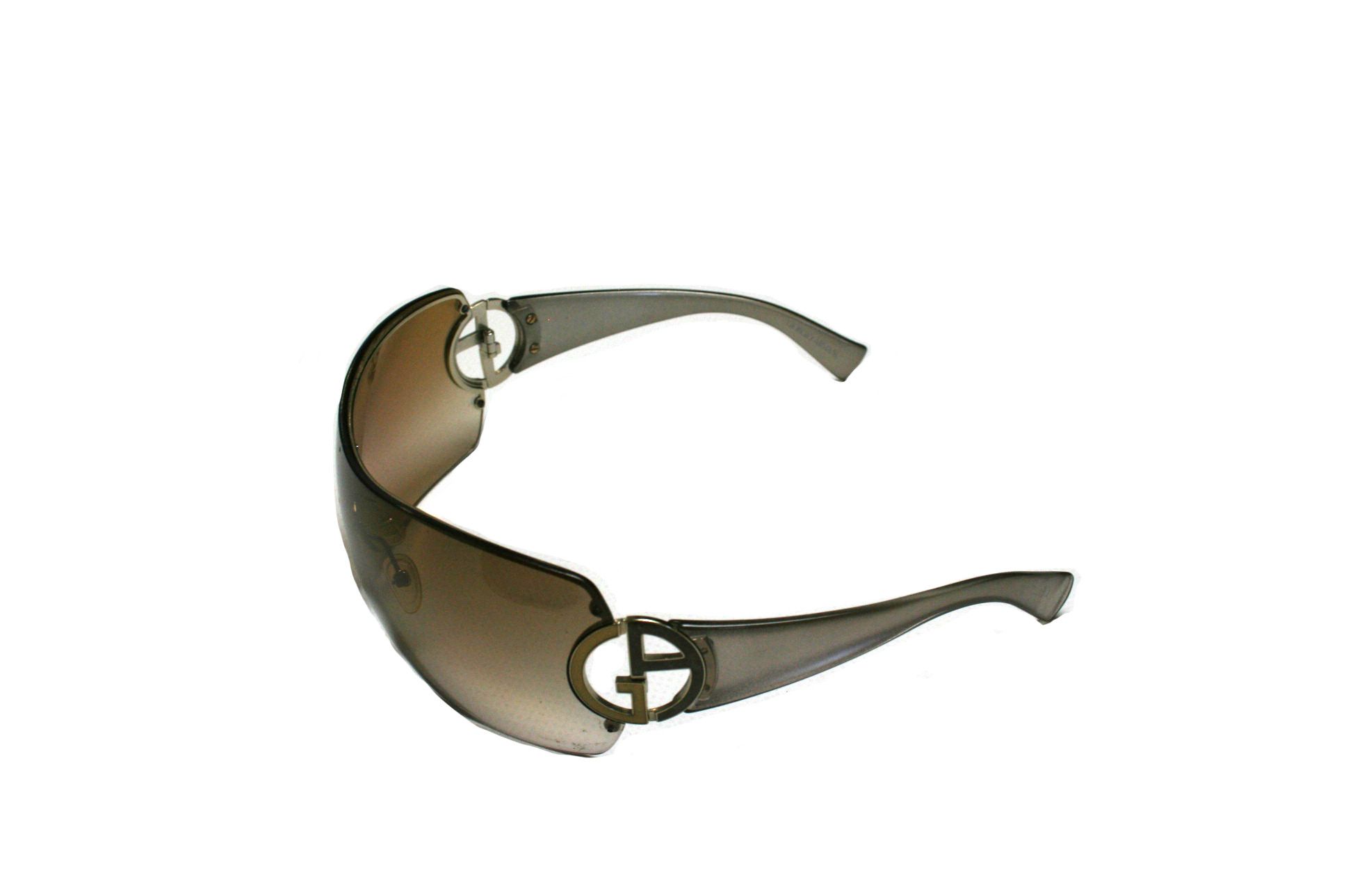 Armani × Giorgio Armani 00S GA Logo Mask Sunglasses Vintage Size ONE SIZE - 1 Thumbnail