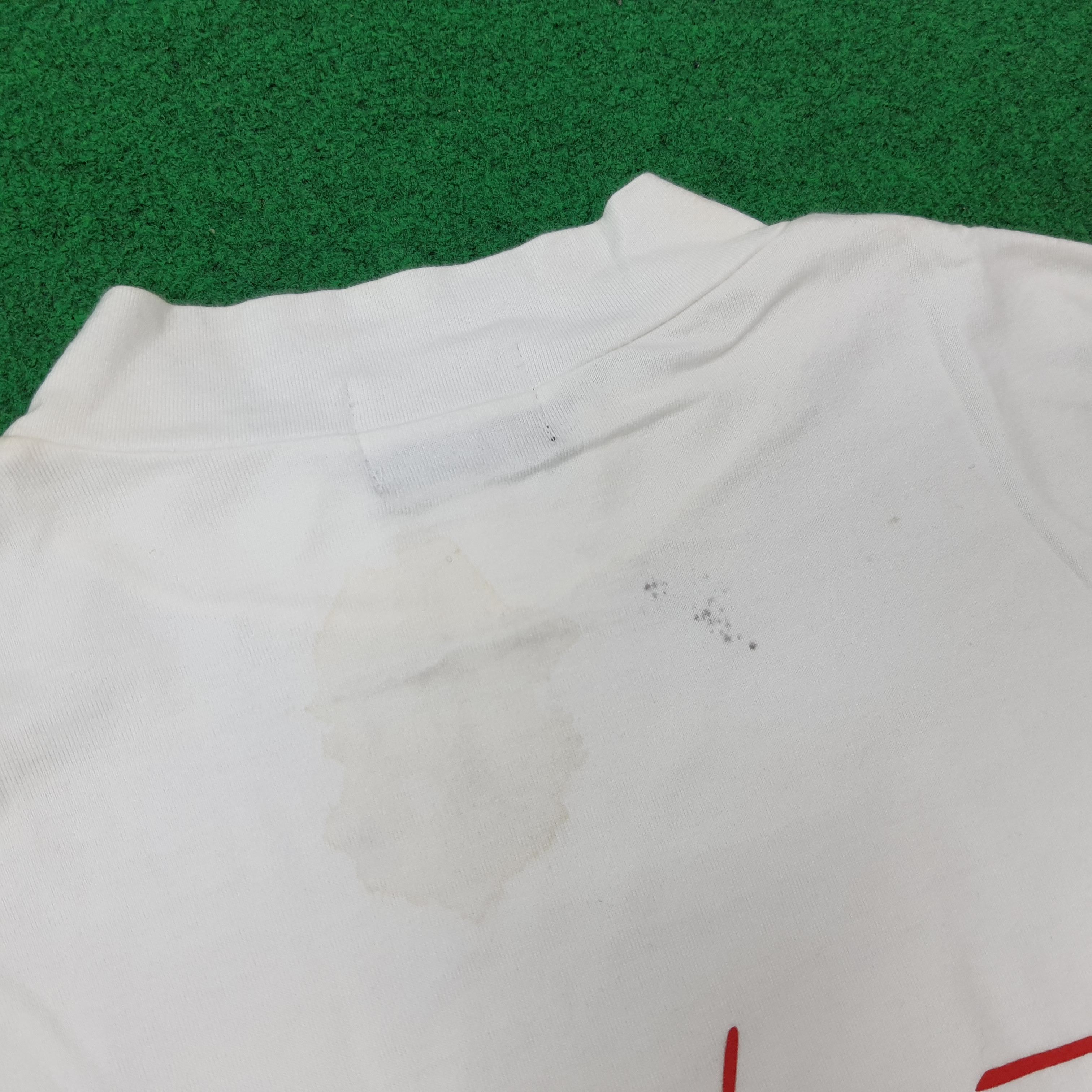 Yohji Yamamoto Vintage Yohji Yamamoto A.A.R Custom Red Logo Tshirt C276N42 Size US M / EU 48-50 / 2 - 13 Thumbnail