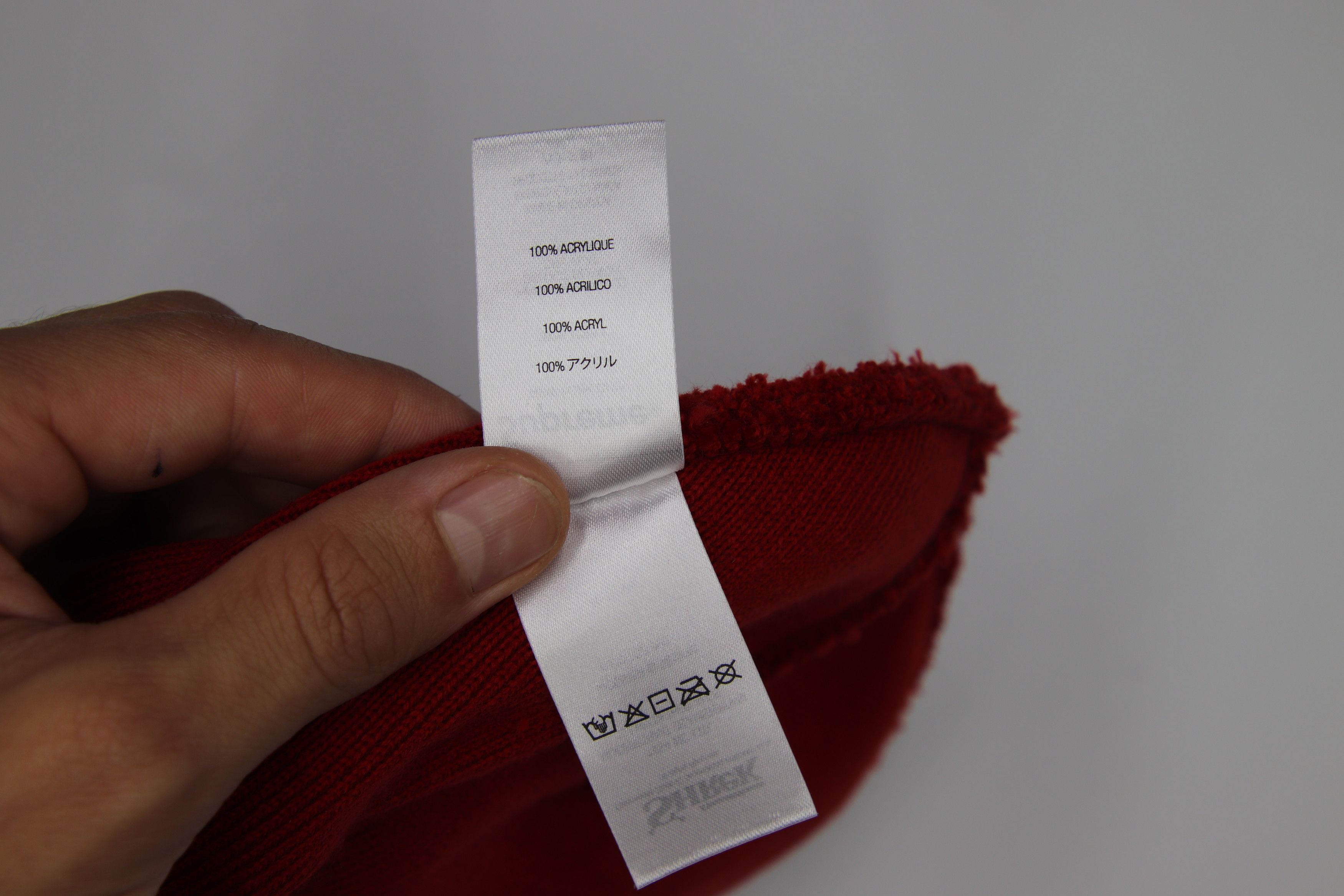 Supreme Supreme Shrek Beanie Dark Red Size ONE SIZE - 4 Thumbnail