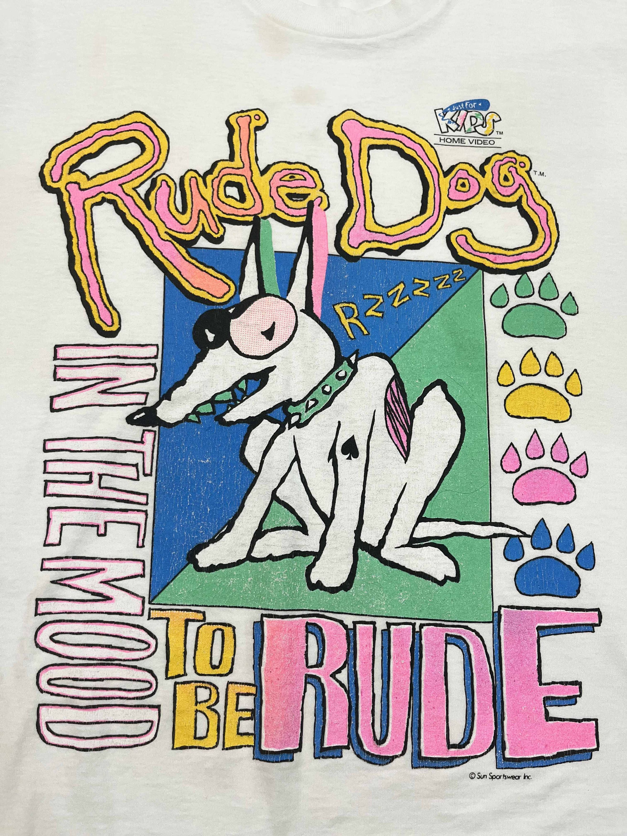 Vintage Sun Sportswear Rude Dog T-Shirt