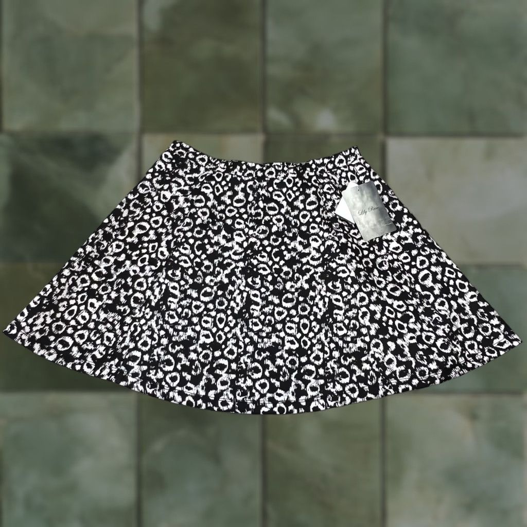 Vintage Lily Rose Skirt Womens L Juniors Black A-Line Skirt Full New Size 36" / US 14 / IT 50 - 1 Thumbnail