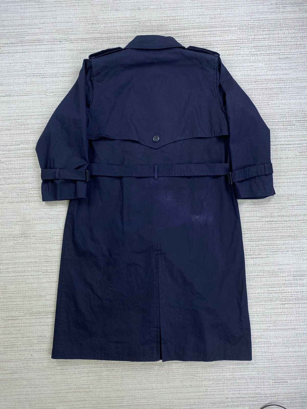 Yves Saint Laurent Vintage Yves Saint Laurent Double Breast Trench Coat Jacket Size US M / EU 48-50 / 2 - 2 Thumbnail