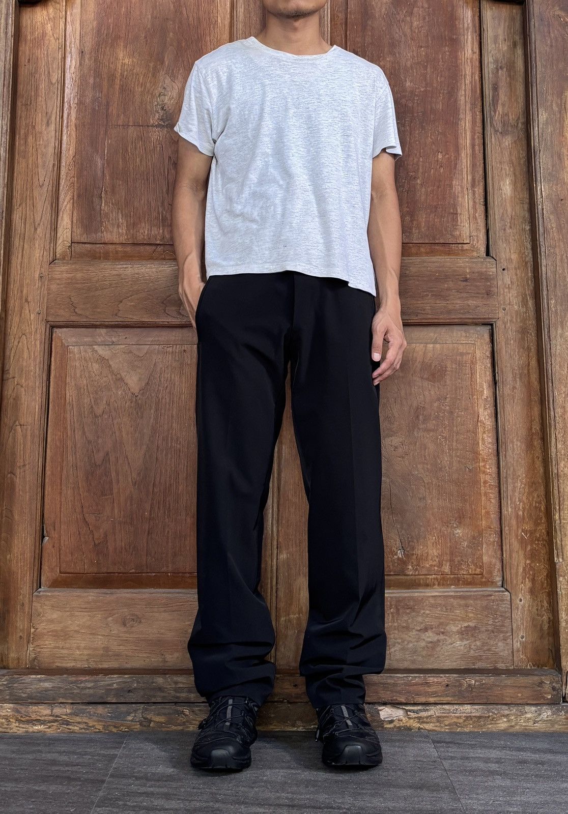 Prada FREE TAX! Polyester Blend Straight Trousers Size US 30 / EU 46 - 1 Thumbnail