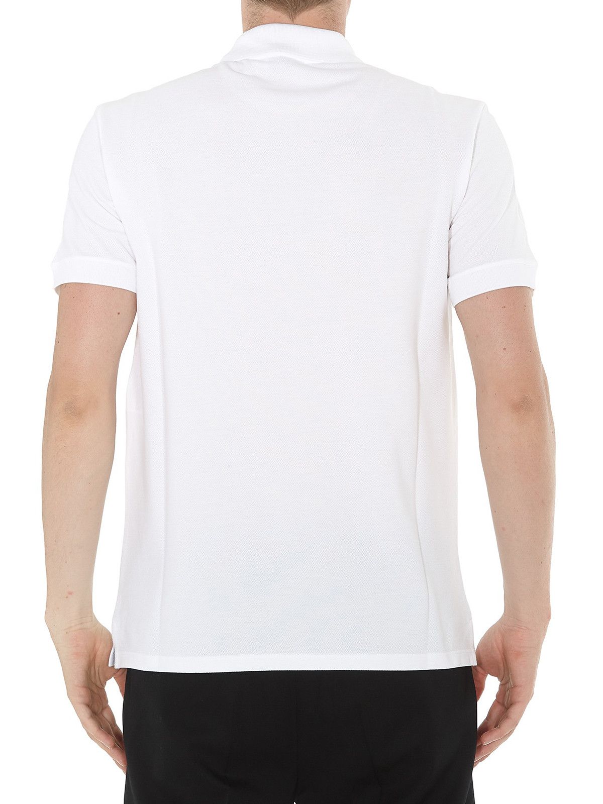 Alexander McQueen ALEXANDER MCQUEEN white skull patch polo shirt Medium q Size US M / EU 48-50 / 2 - 3 Thumbnail