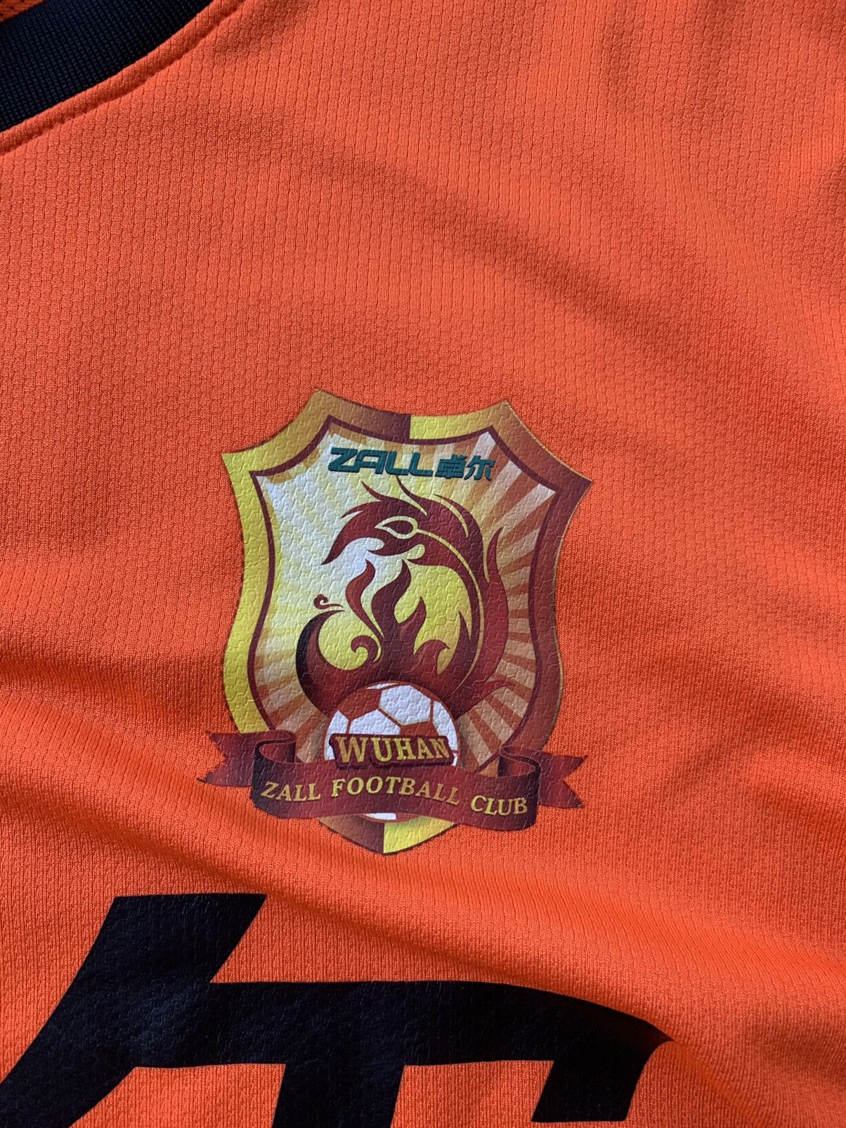 Nike 2013 Wuhan Zall FC Soccer Jersey Team China Covid-19 Footbal Size US M / EU 48-50 / 2 - 2 Thumbnail