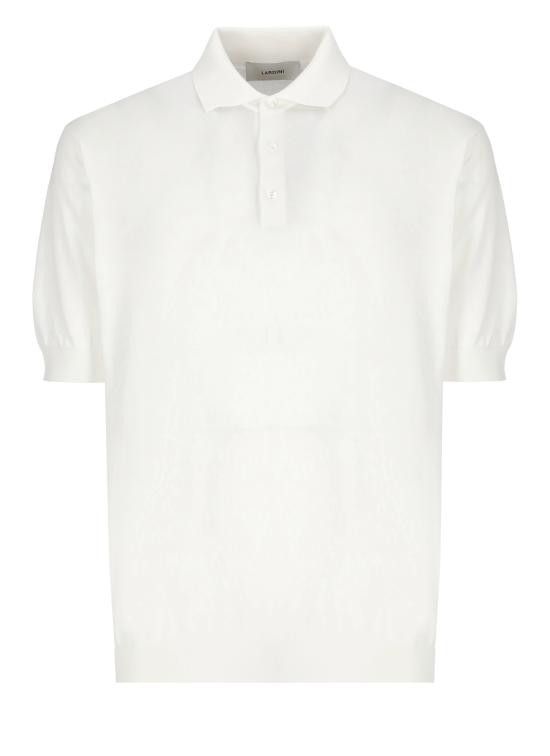 Lardini LARDINI Men Polo Shirts ESLPMC65 ES64020100 White Size US S / EU 44-46 / 1 - 1 Thumbnail