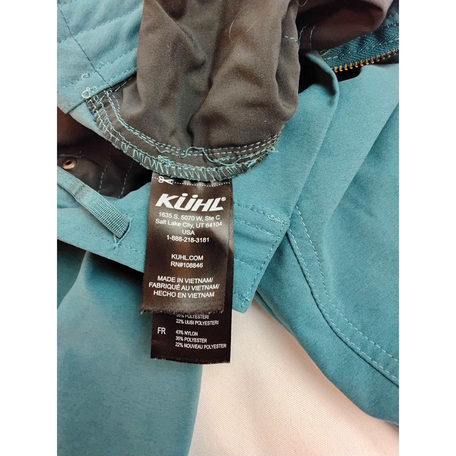 Kuhl Kuhl Legendary Pants Women's 8 Blue Adjustable Length Size 30" / US 8 / IT 44 - 7 Thumbnail