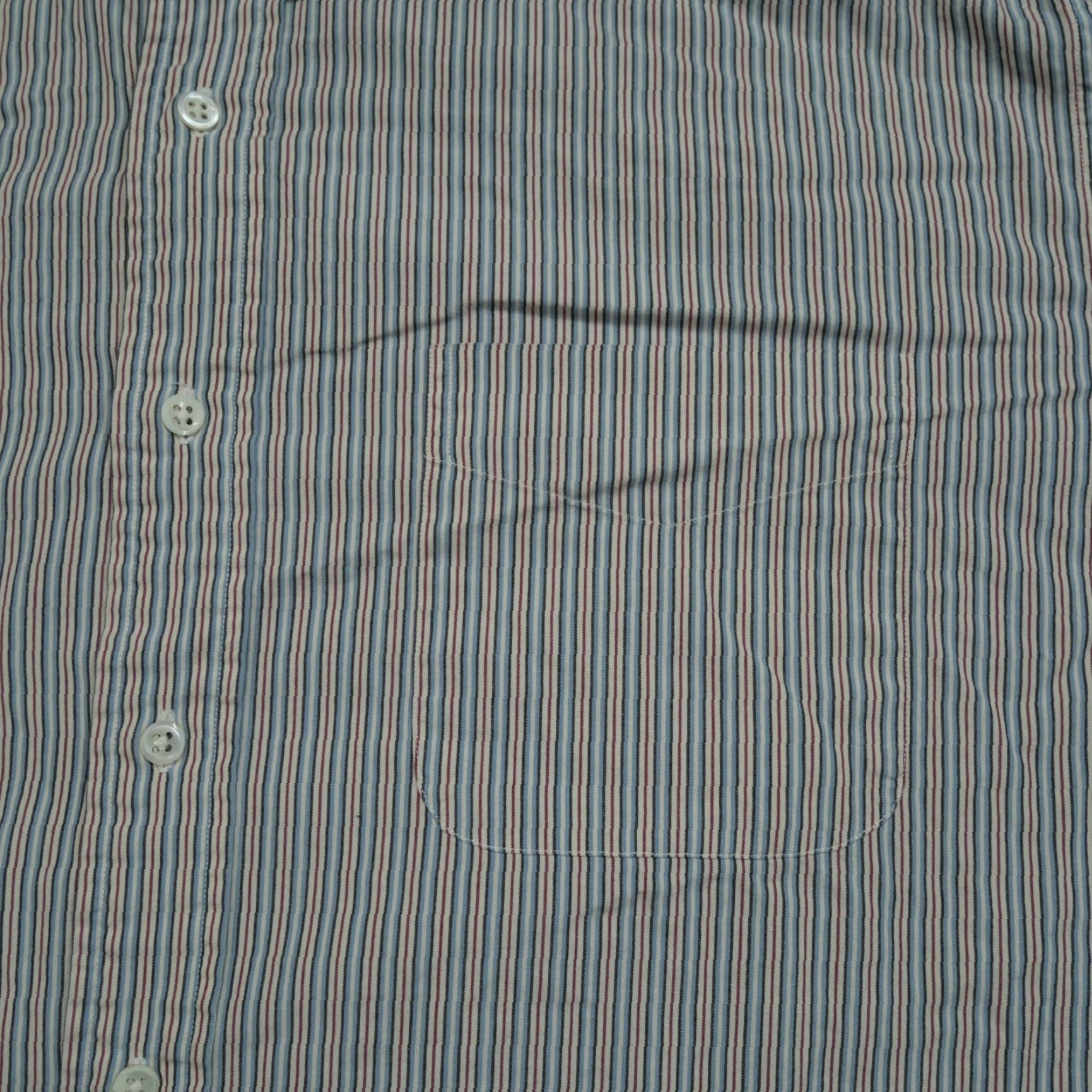Polo Ralph Lauren VINTAGE Polo Ralph Lauren Shirt Mens 16 33 Blue Red Striped Button Up Chatfield Plaid Cotton Classic Button-Down Collar Mens Size US L / EU 52-54 / 3 - 3 Thumbnail